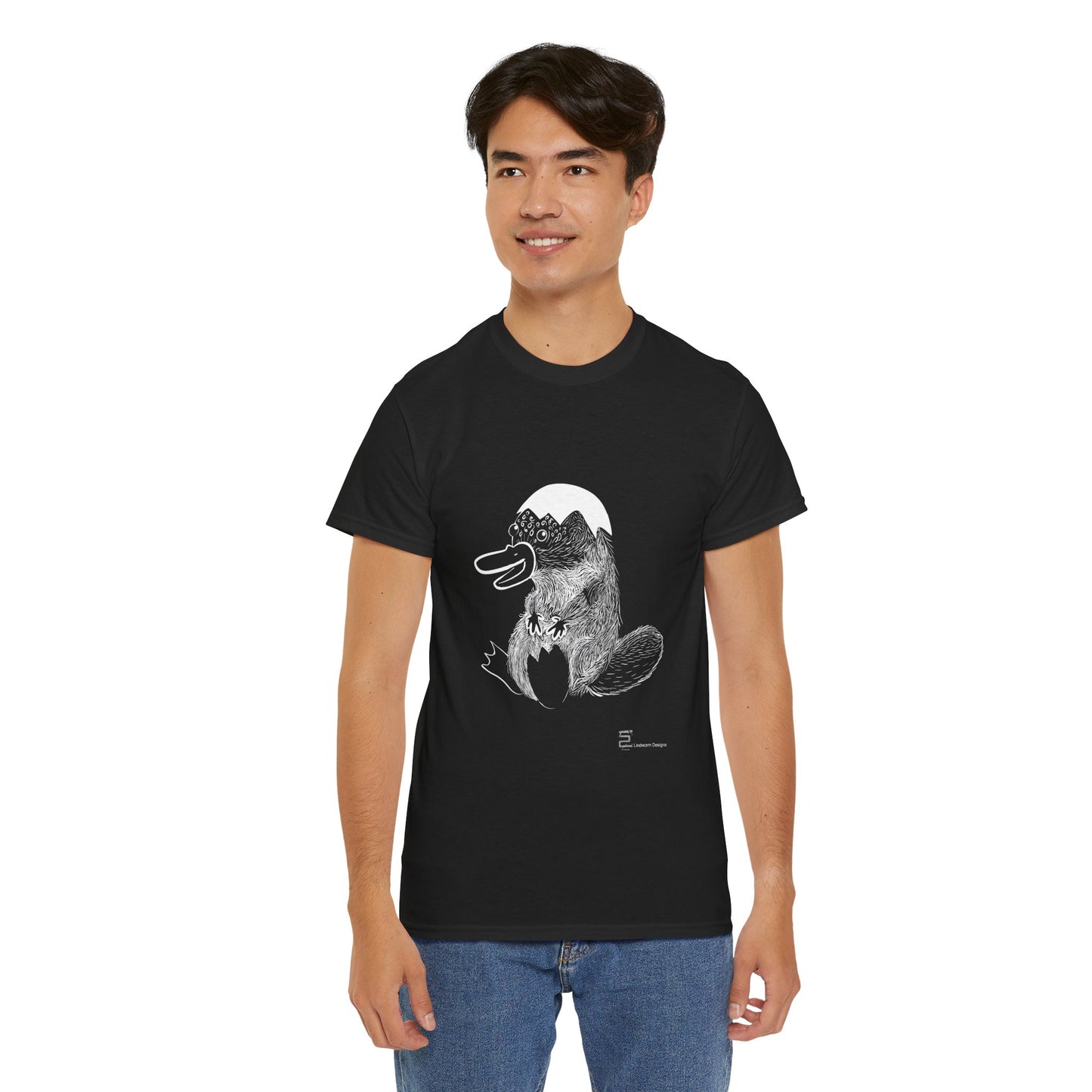 (AUSTRALIA only) Platypus Unisex Heavy Cotton Tee