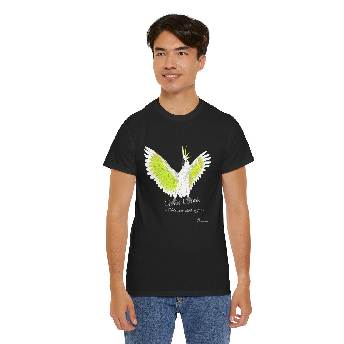 (AUSTRALIA only) Chaos Chook Unisex Heavy Cotton Tee