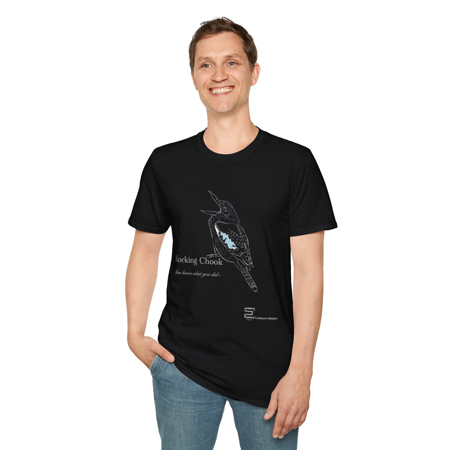 (EUROPE only) Mocking Chook Unisex Softstyle T-Shirt