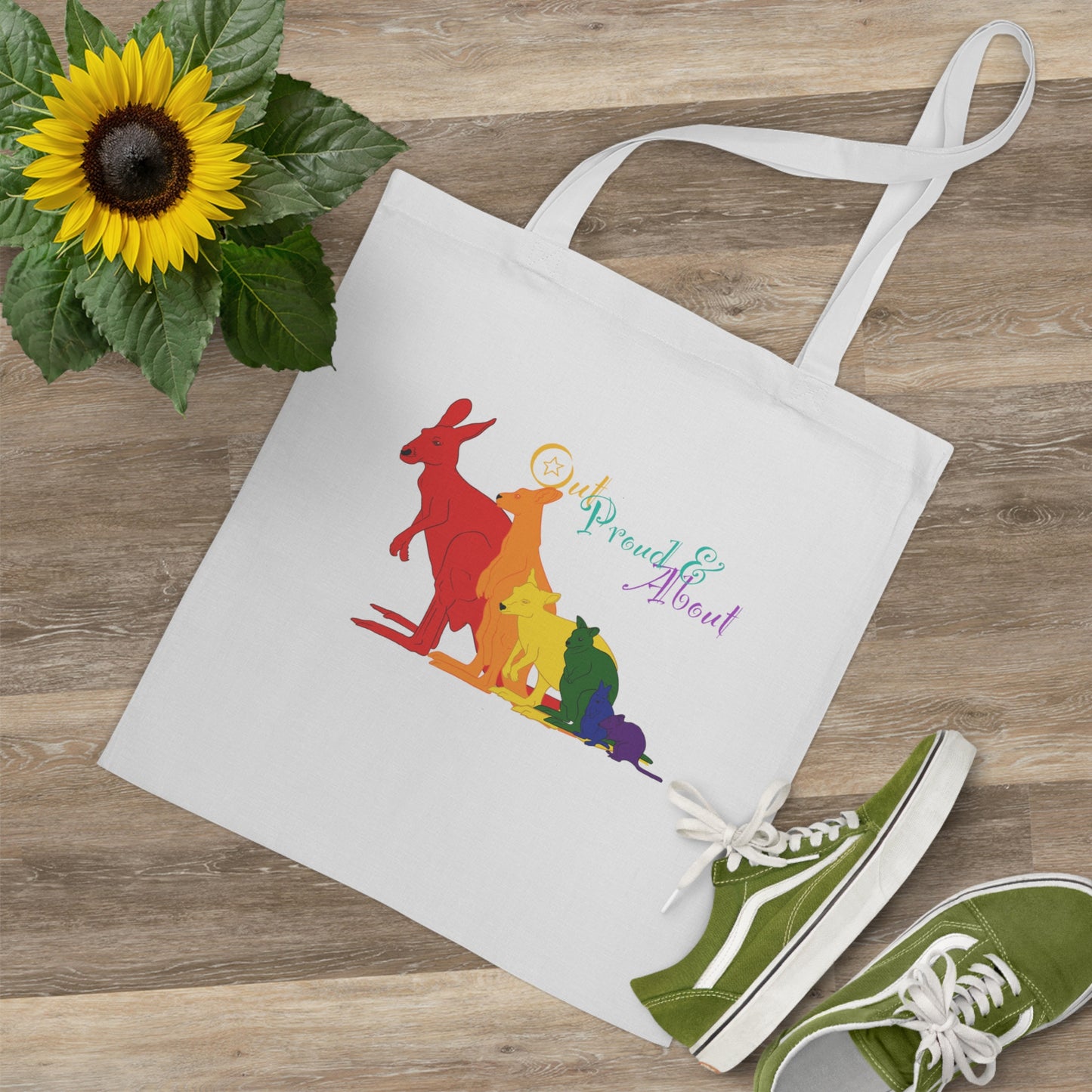 (Europe only) Out Proud and About Cotton Tote Bag