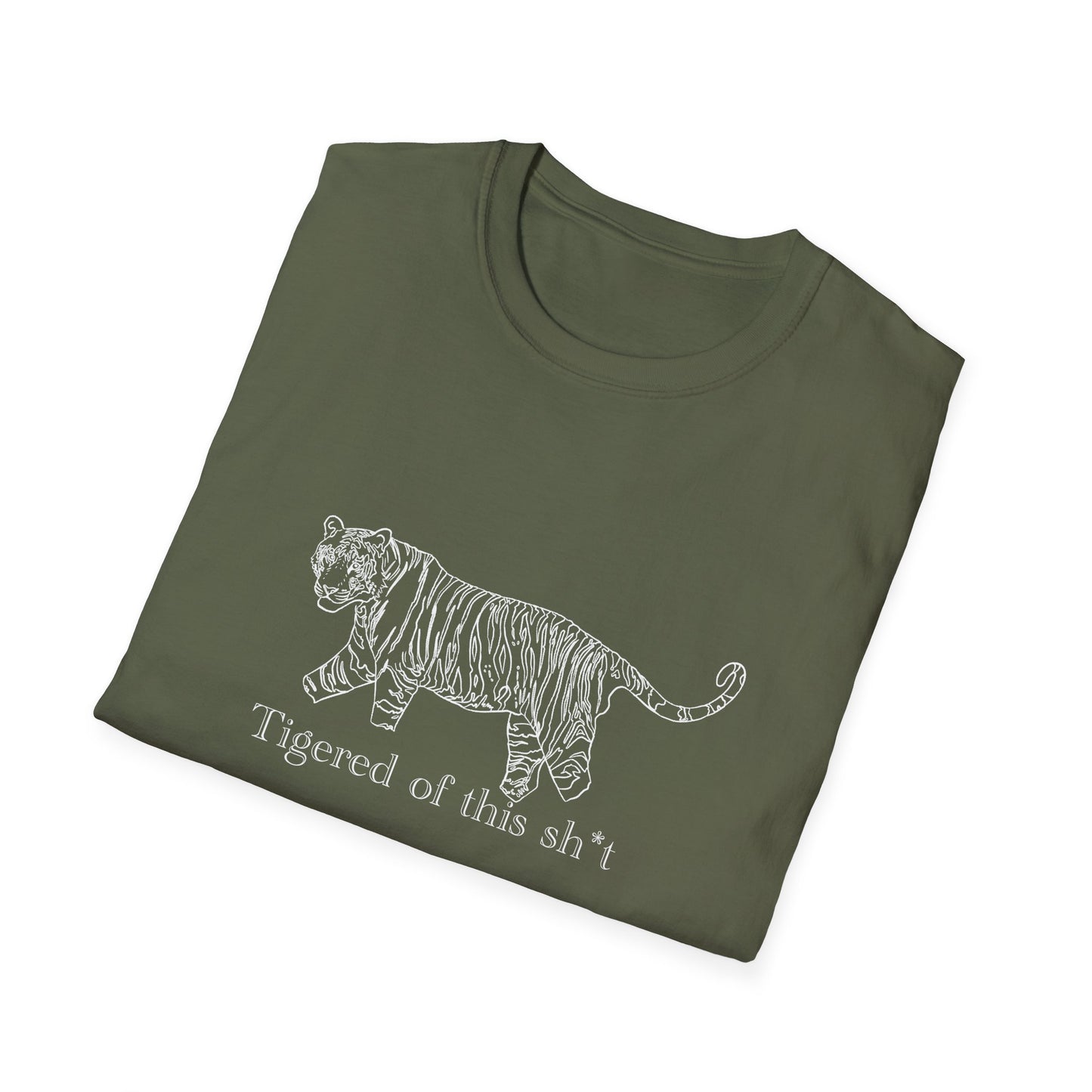 (EUROPE only) Ti(ge)red Unisex Softstyle T-Shirt