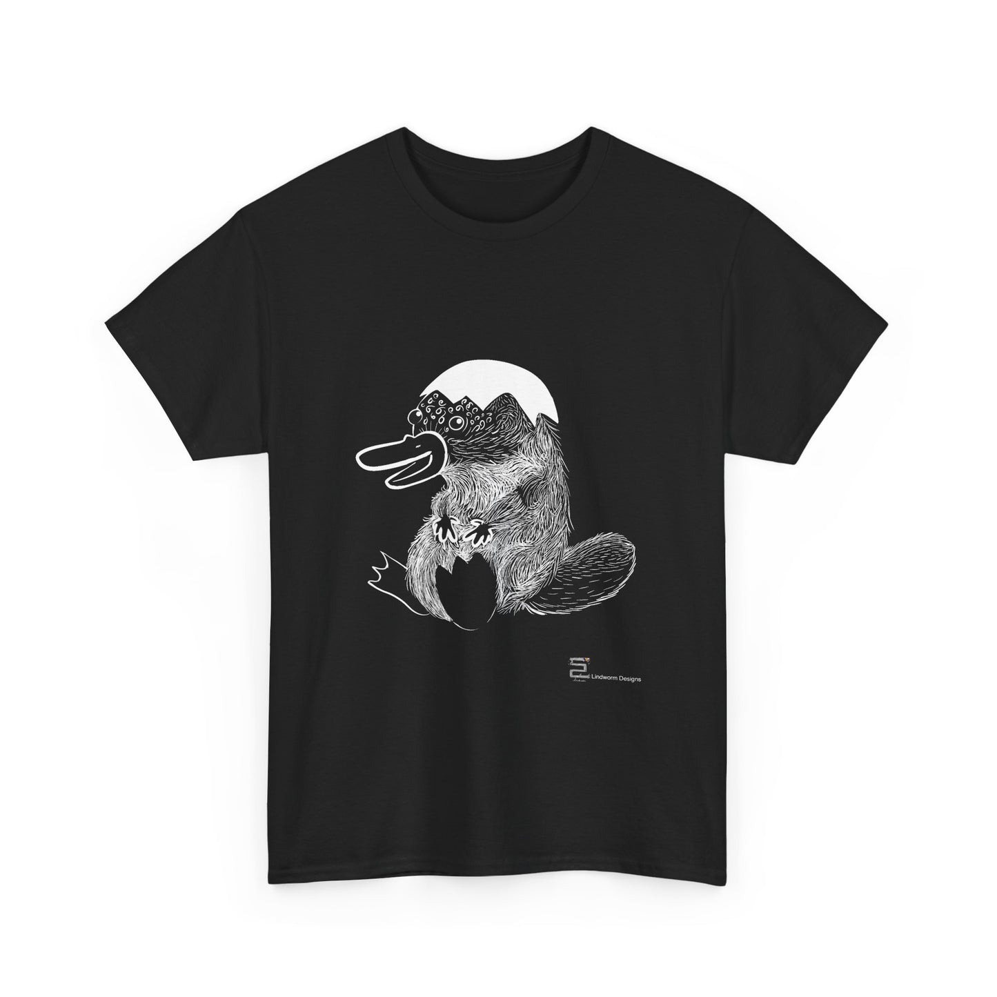 (AUSTRALIA only) Platypus Unisex Heavy Cotton Tee
