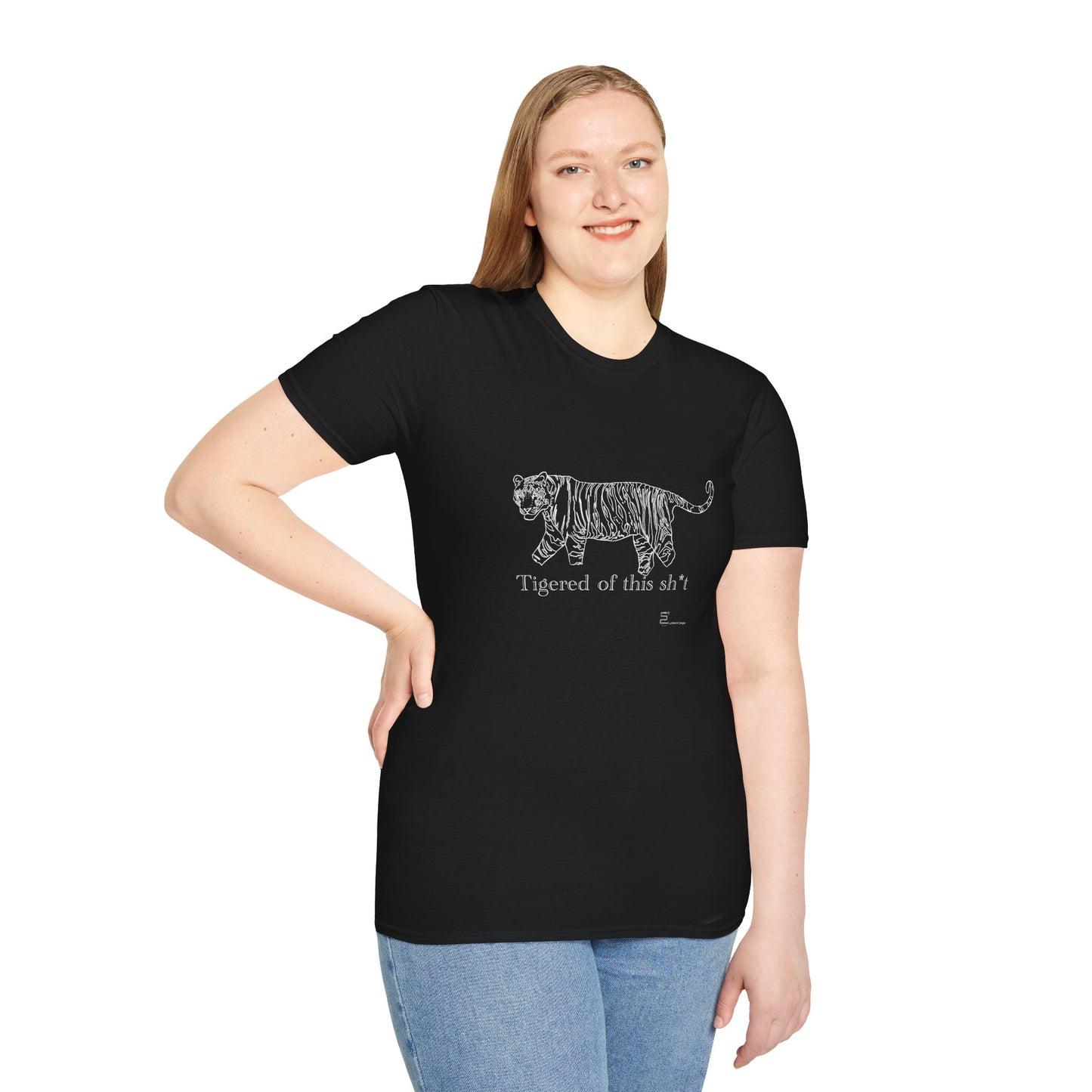 (EUROPE only) Ti(ge)red Unisex Softstyle T-Shirt