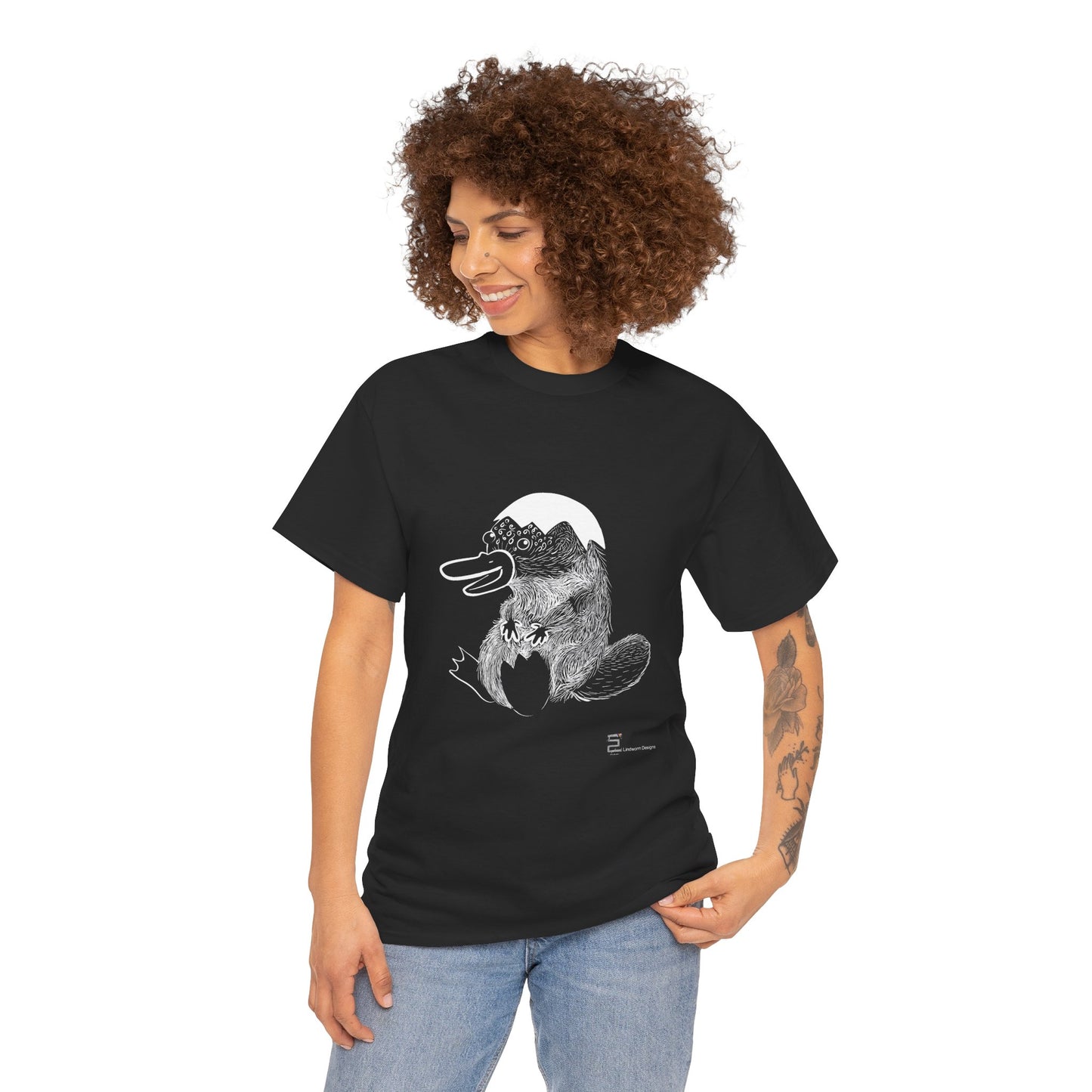 (AUSTRALIA only) Platypus Unisex Heavy Cotton Tee