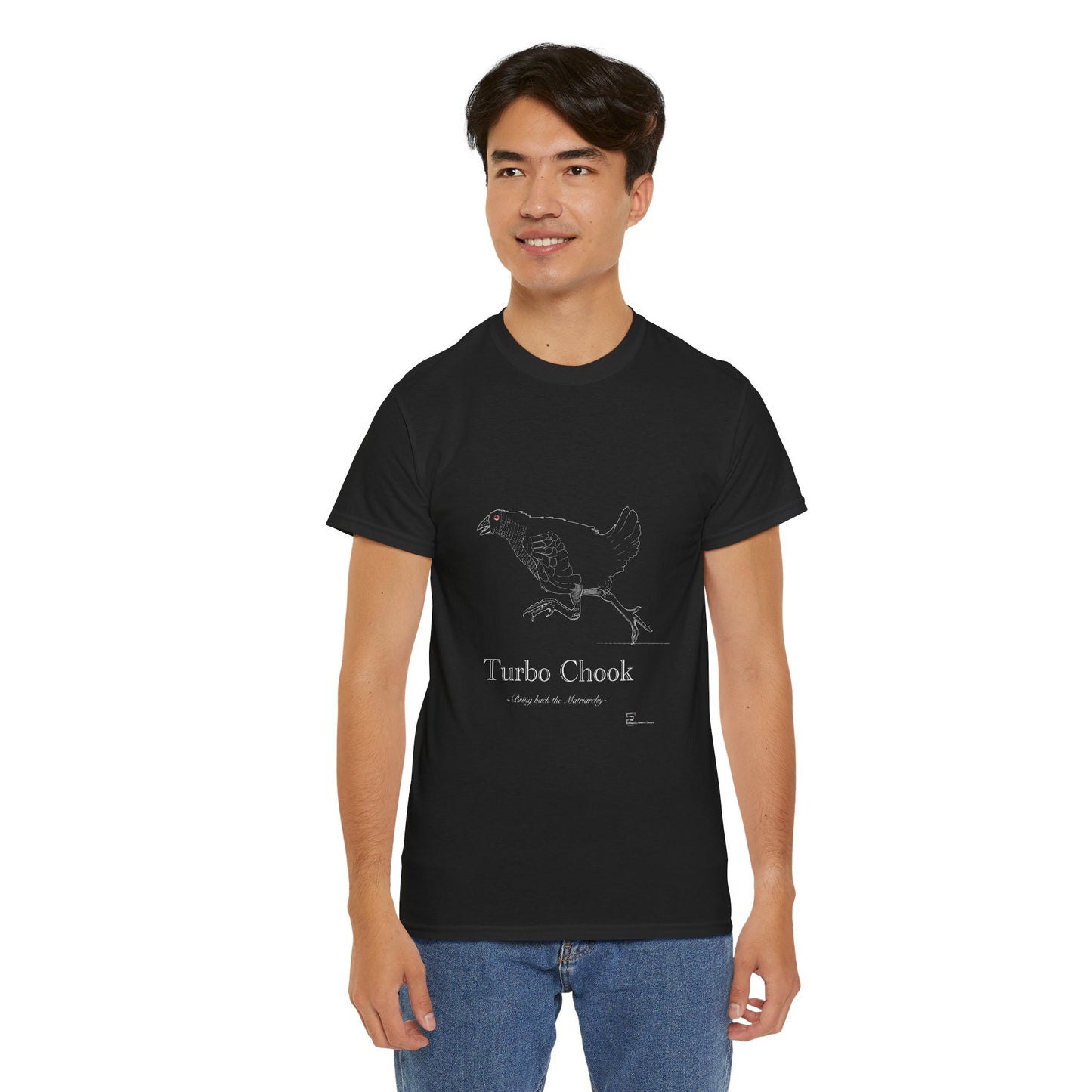 (AUSTRALIA only) Turbo Chook Unisex Heavy Cotton Tee