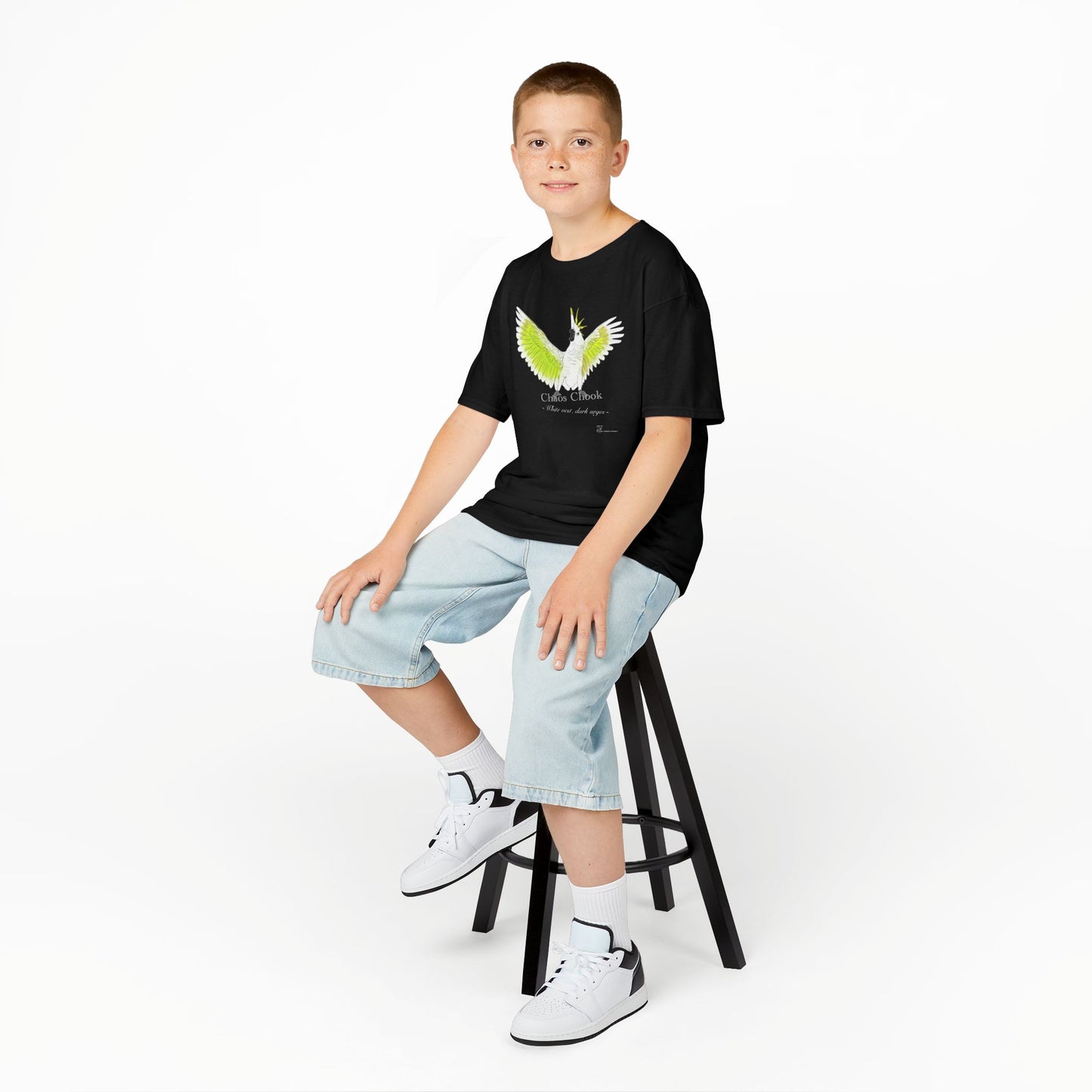 (AUSTRALIA only) Chaos Chook Kids Heavy Cotton Tee