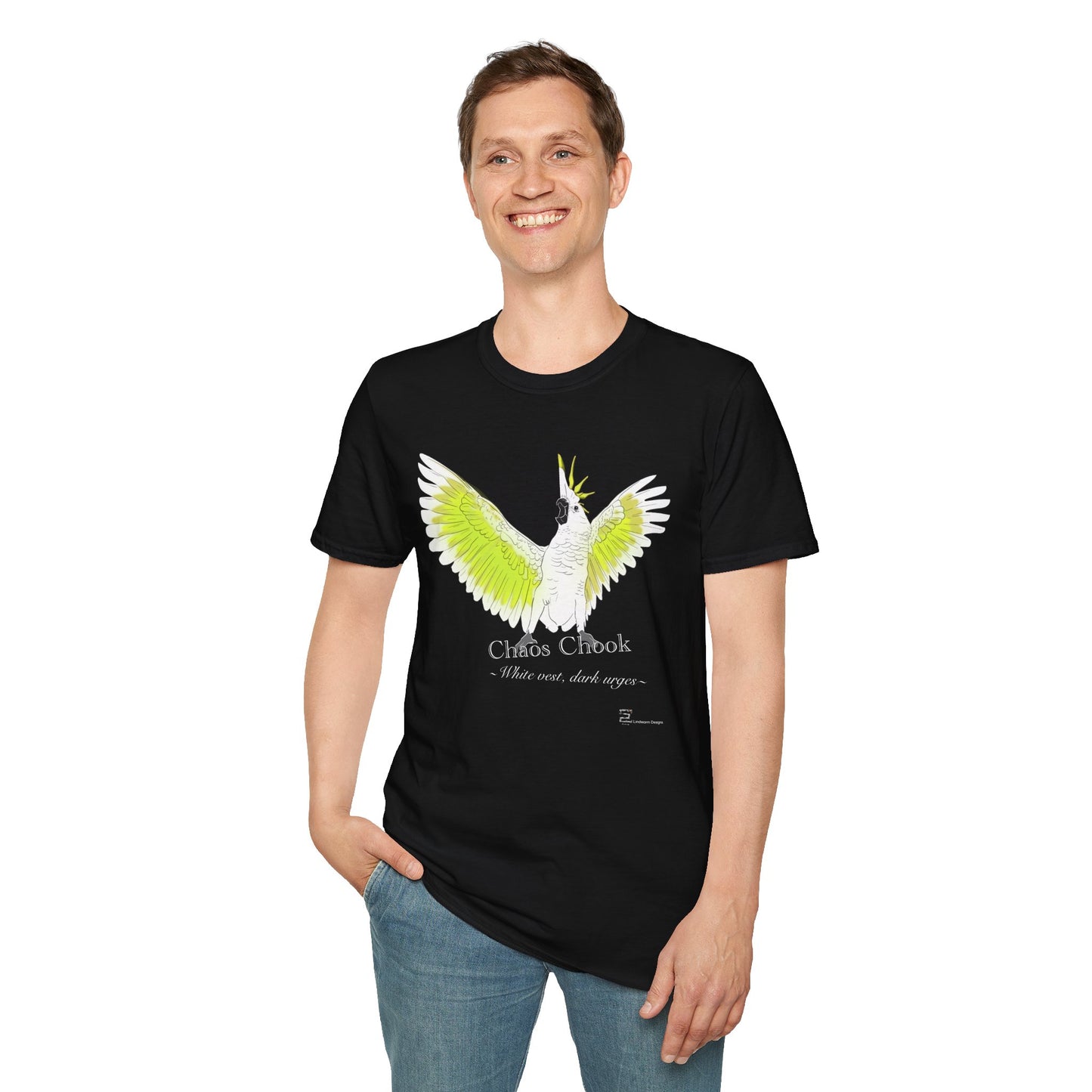 (EUROPE only) Chaos Chook Unisex Softstyle T-Shirt