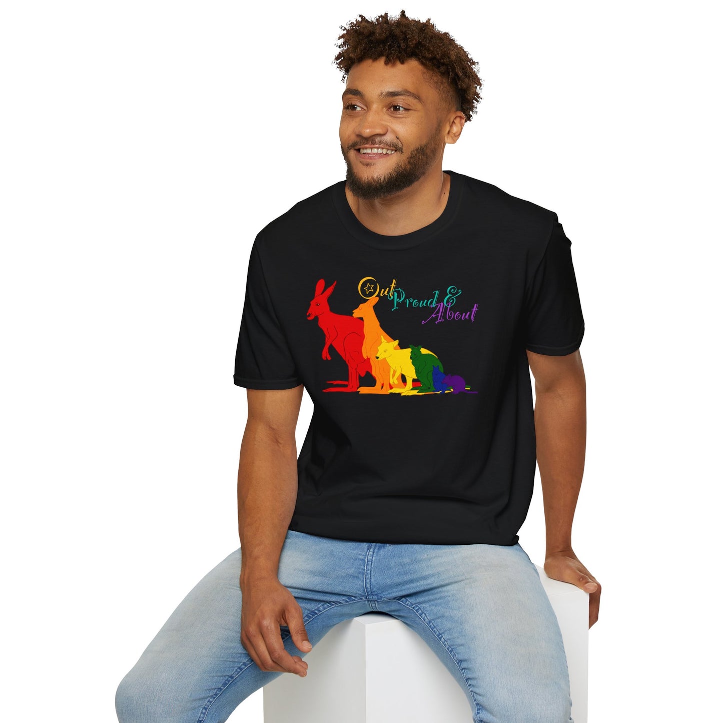 (EUROPE only) Pride Roos Unisex Softstyle T-Shirt