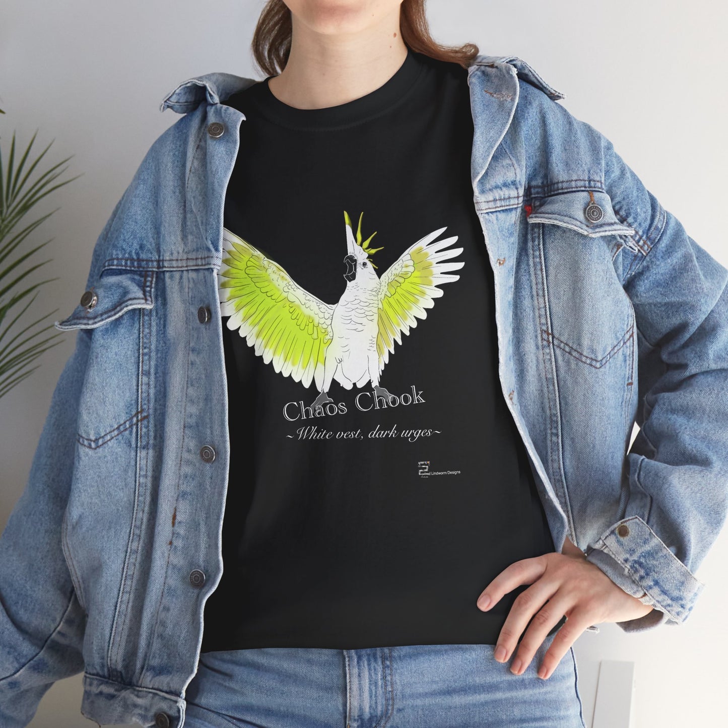 (AUSTRALIA only) Chaos Chook Unisex Heavy Cotton Tee