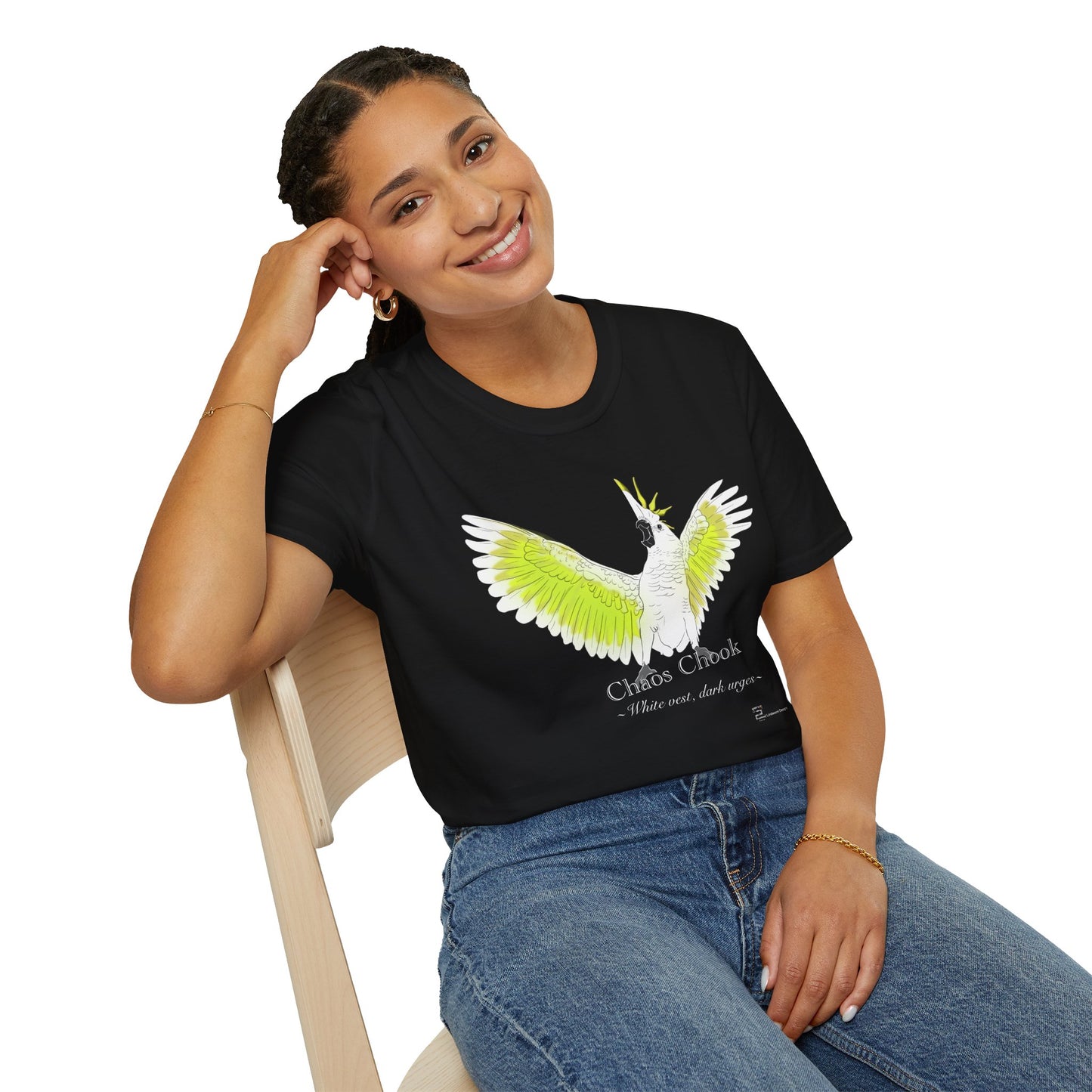 (EUROPE only) Chaos Chook Unisex Softstyle T-Shirt