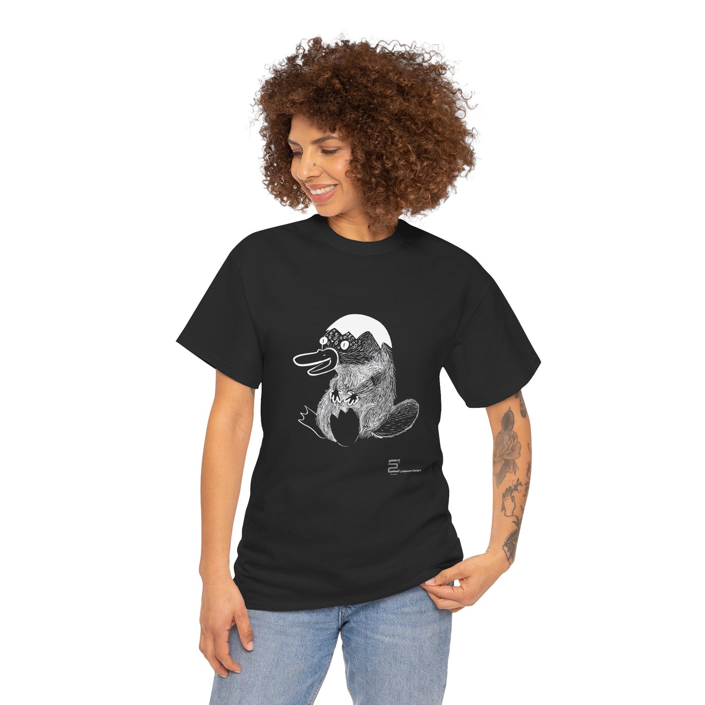 (AUSTRALIA only) Feral Platypus Unisex Heavy Cotton Tee