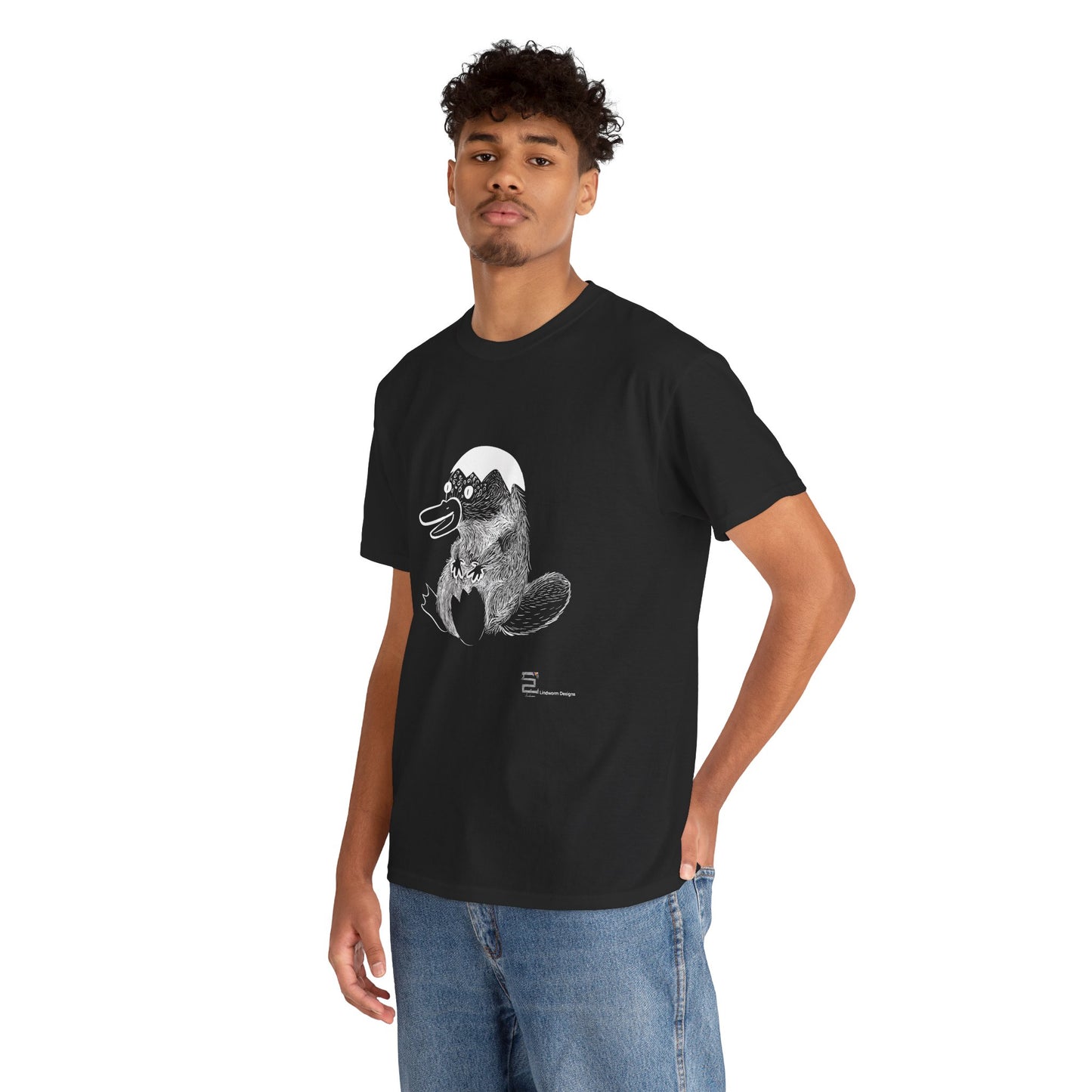 (AUSTRALIA only) Feral Platypus Unisex Heavy Cotton Tee