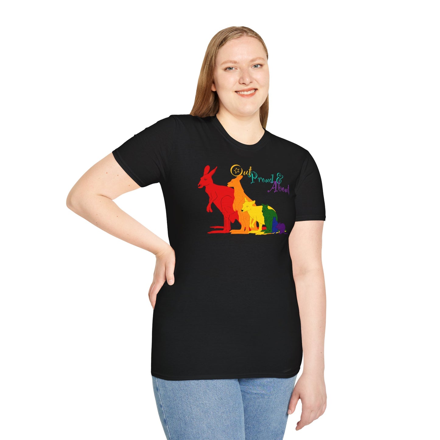 (EUROPE only) Pride Roos Unisex Softstyle T-Shirt