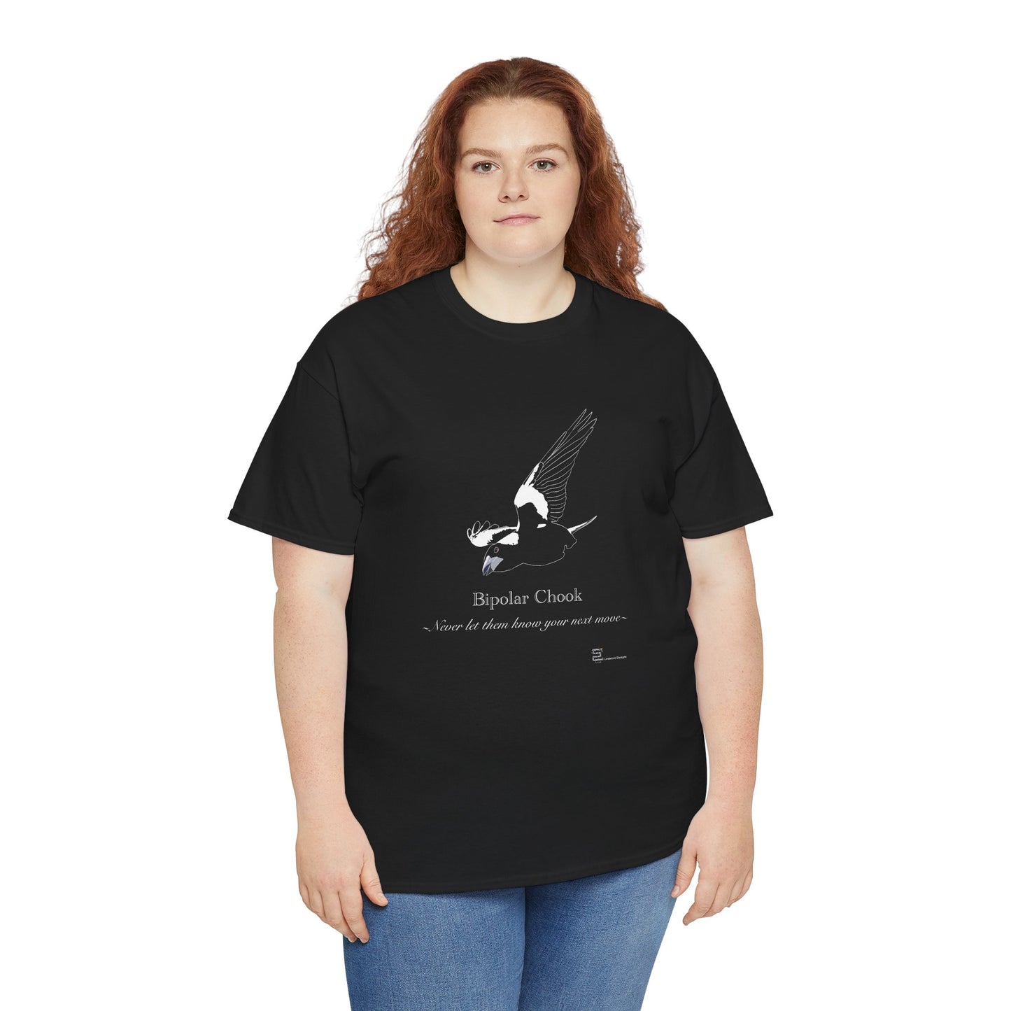(AUSTRALIA only) Magpie Unisex Heavy Cotton Tee