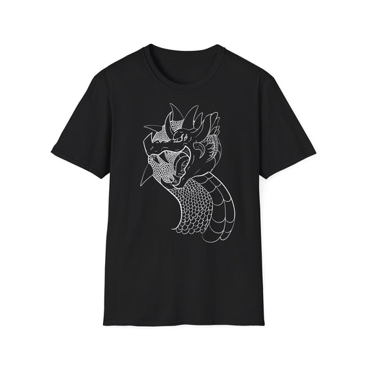 (EUROPE only) Snake Dragon Unisex Softstyle T-Shirt