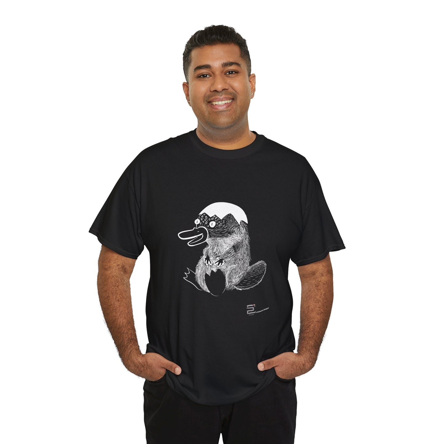 (AUSTRALIA only) Feral Platypus Unisex Heavy Cotton Tee