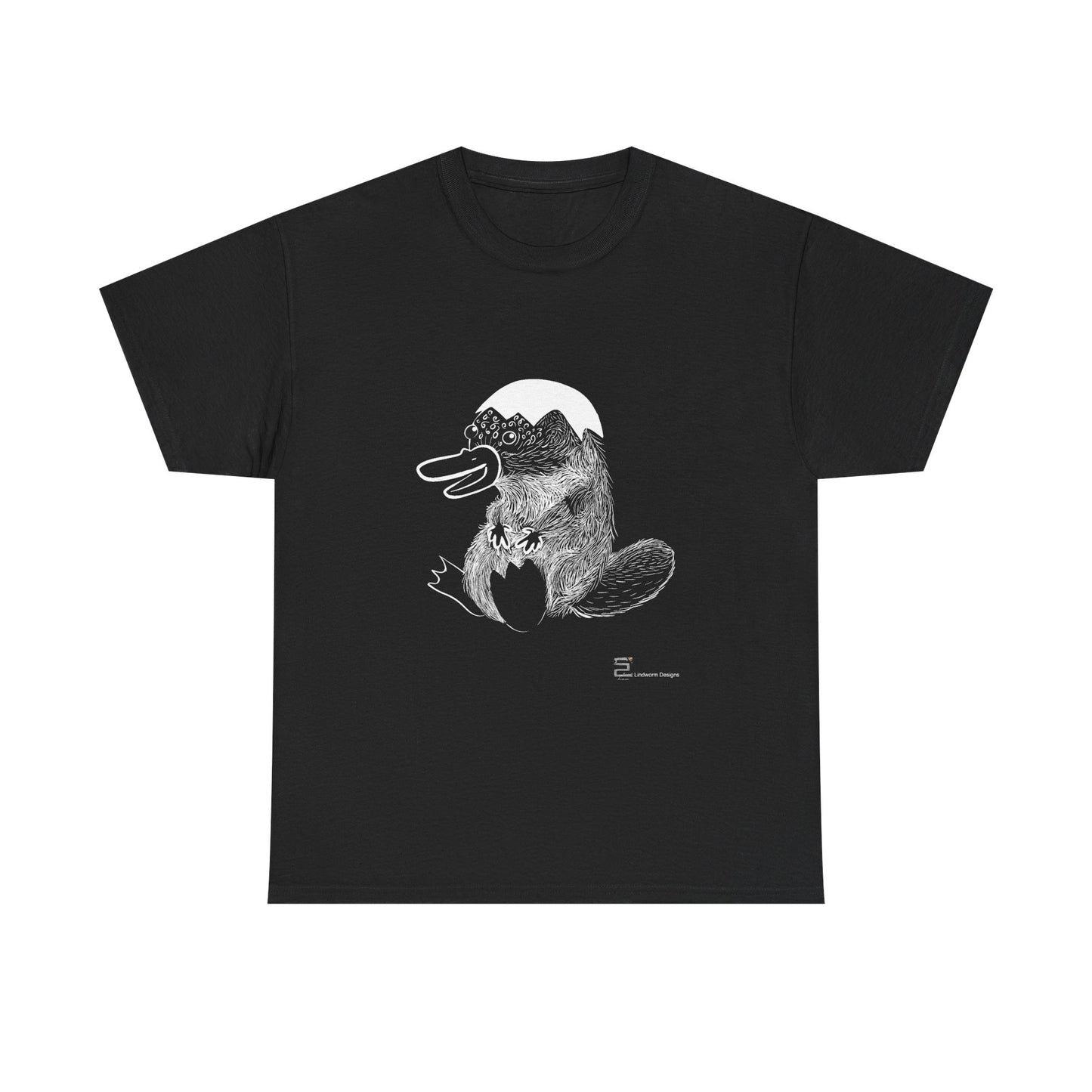 (AUSTRALIA only) Platypus Unisex Heavy Cotton Tee