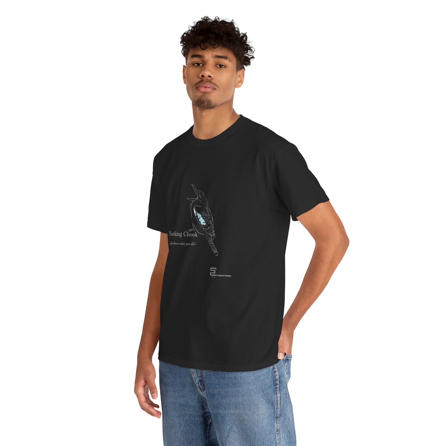(AUSTRALIA only) Mocking Chook Unisex Heavy Cotton Tee