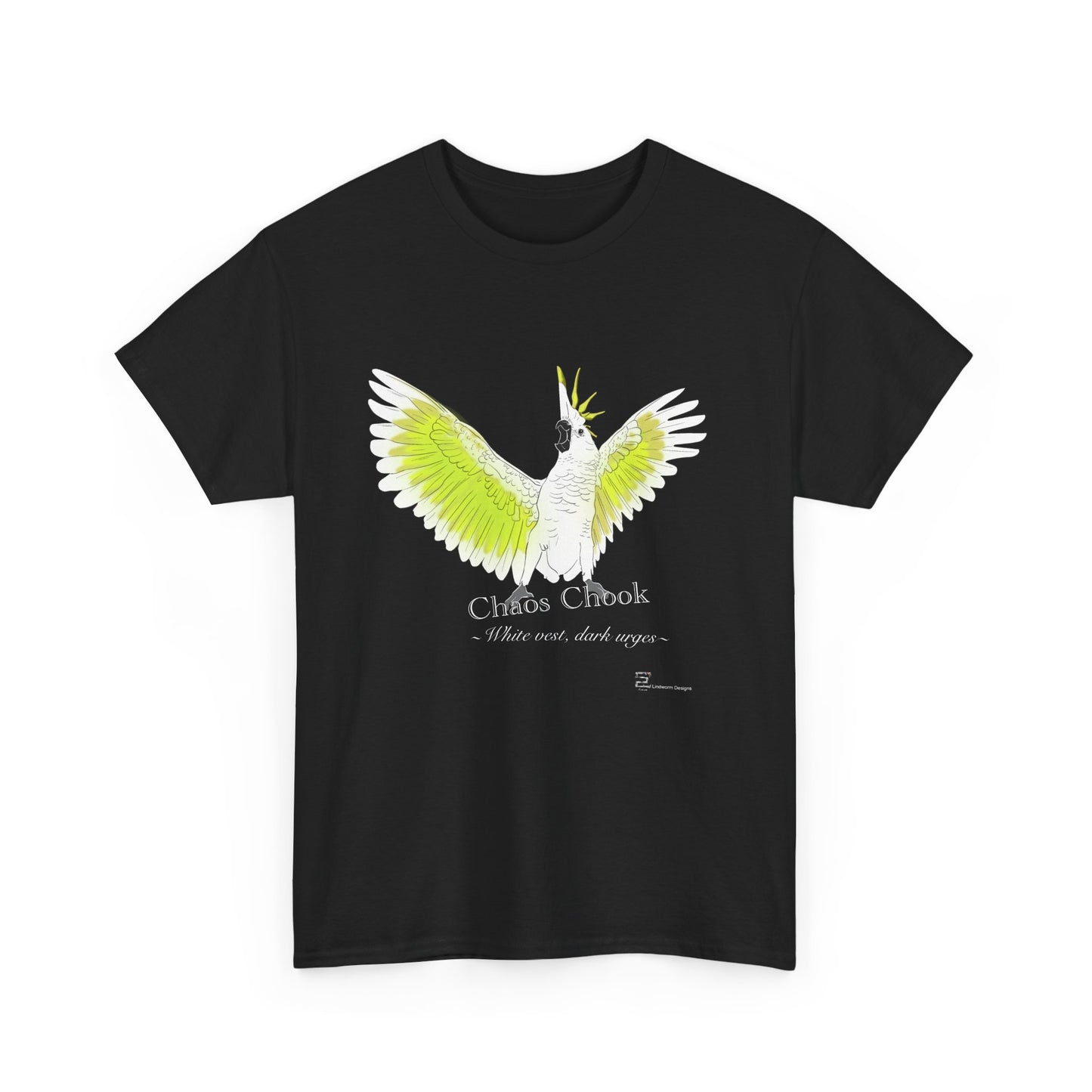 (AUSTRALIA only) Chaos Chook Unisex Heavy Cotton Tee