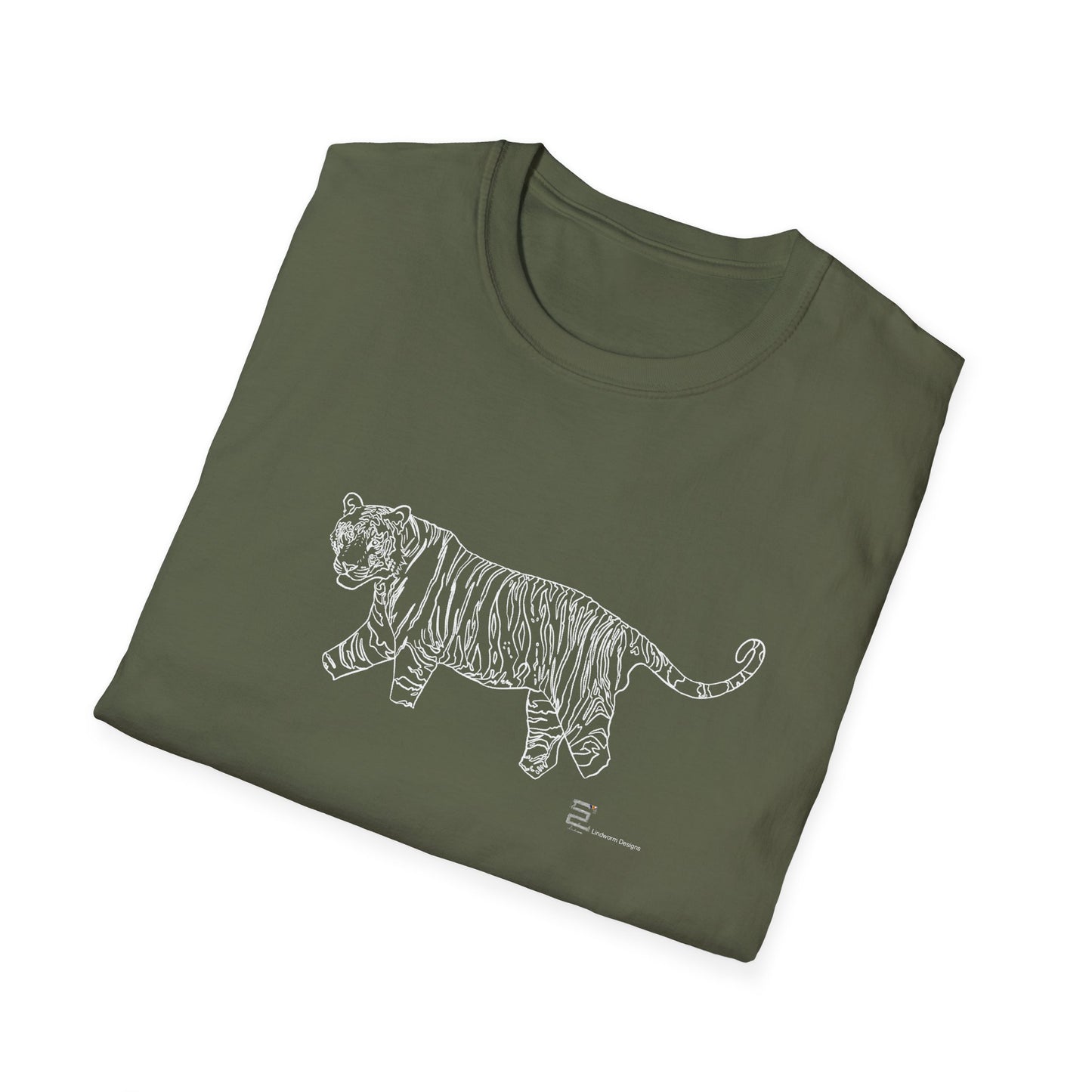 (EUROPE only) Tiger Unisex Softstyle T-Shirt