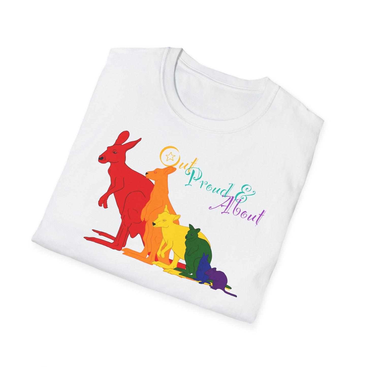 (EUROPE only) Pride Roos Unisex Softstyle T-Shirt