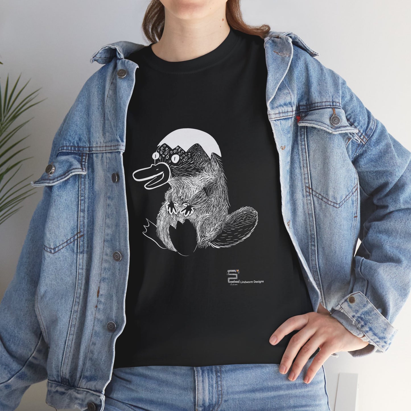 (AUSTRALIA only) Feral Platypus Unisex Heavy Cotton Tee