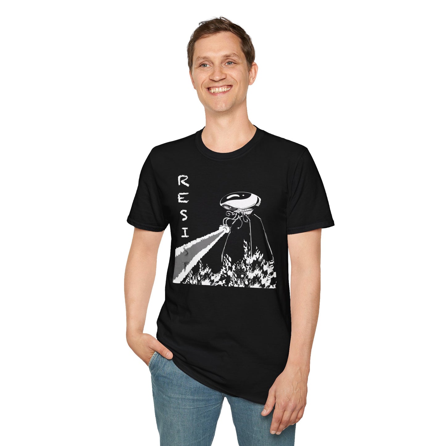 (EUROPE only) War of the Worlds Heat Ray Unisex Softstyle T-Shirt