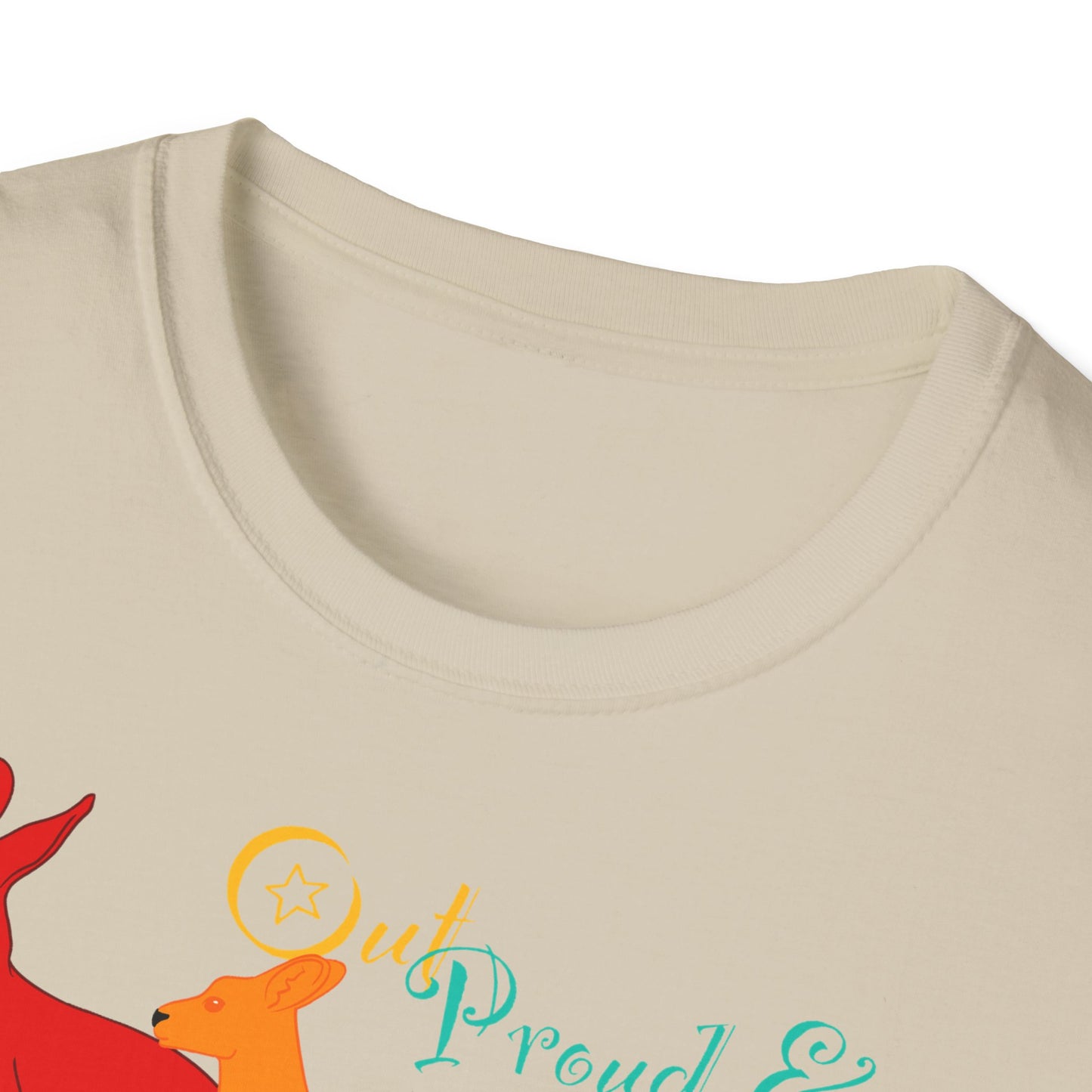 (EUROPE only) Pride Roos Unisex Softstyle T-Shirt