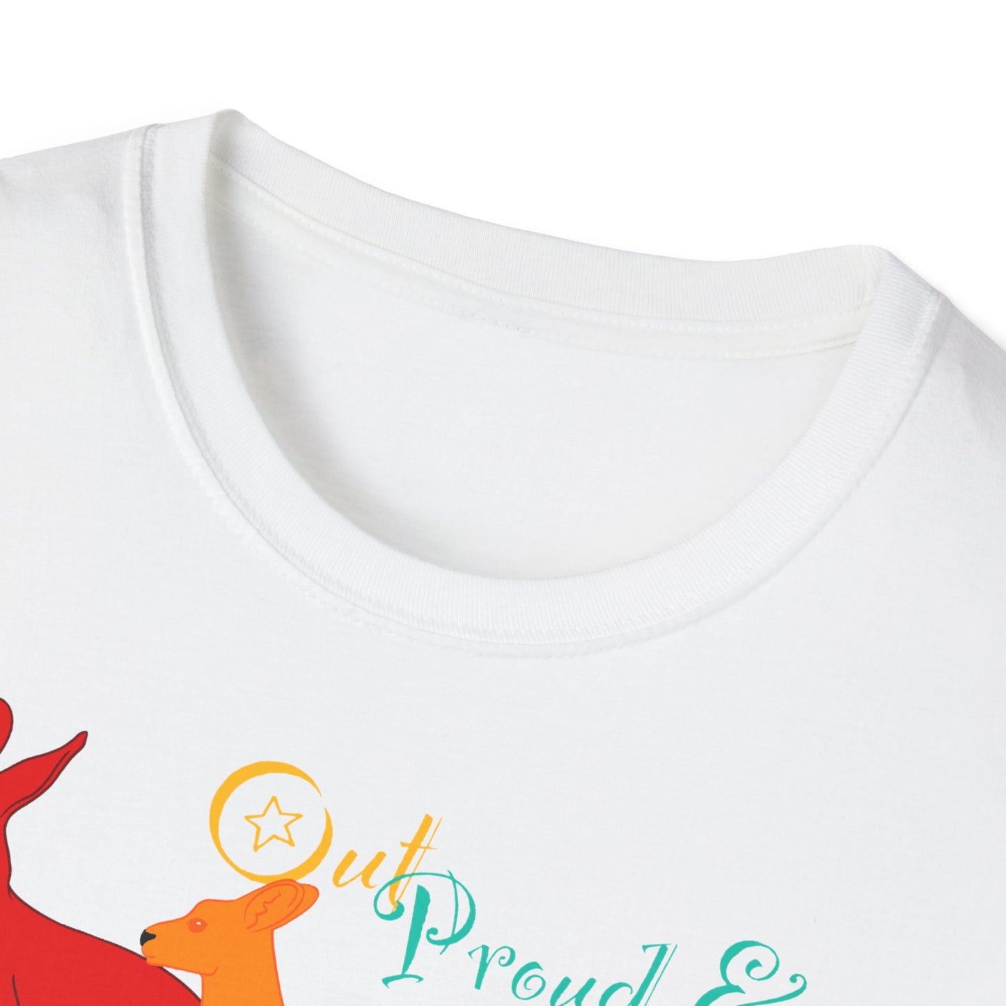 (EUROPE only) Pride Roos Unisex Softstyle T-Shirt