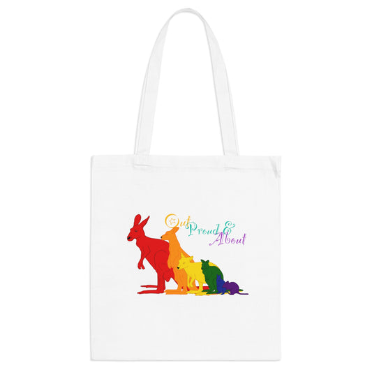 (Europe only) Out Proud and About Cotton Tote Bag