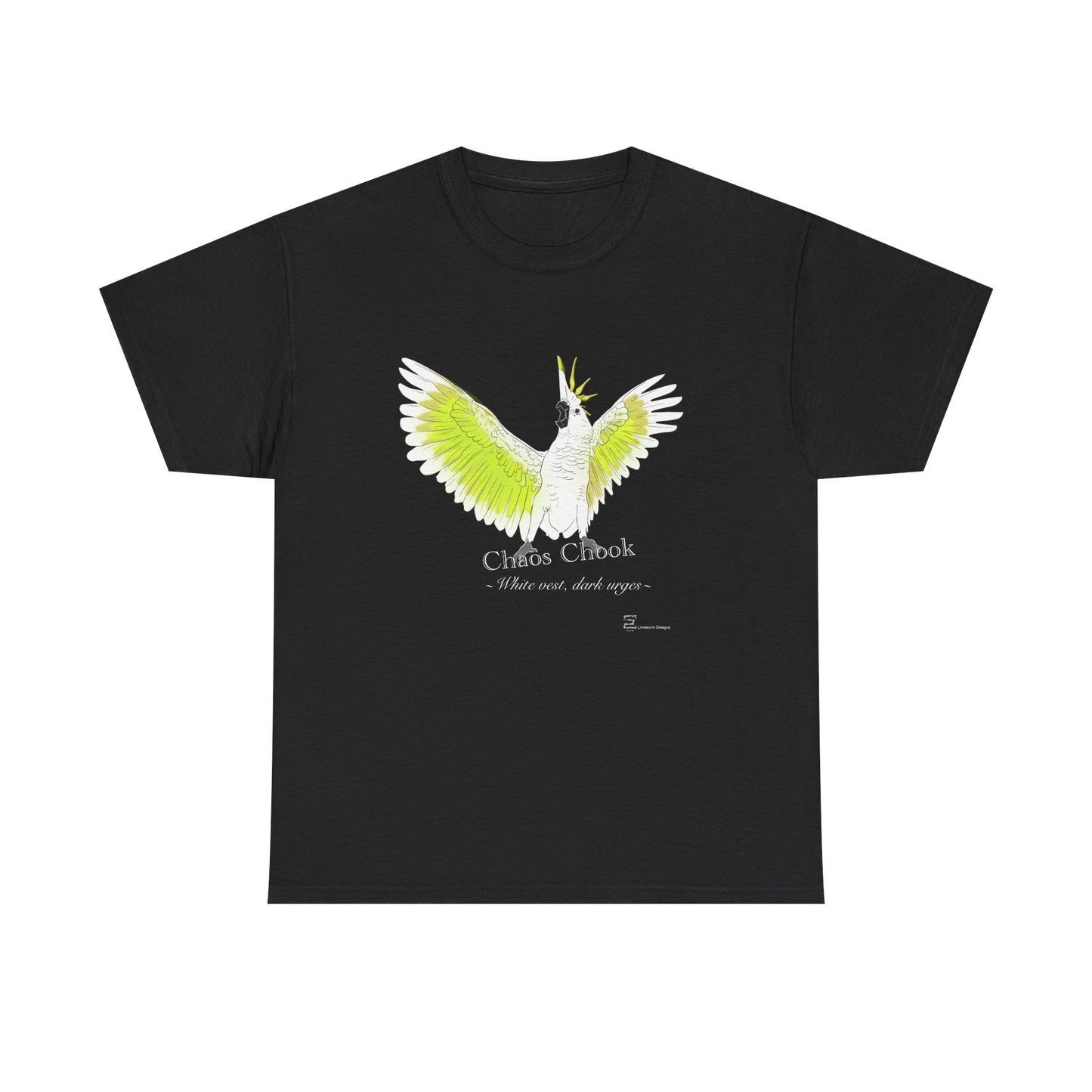 (AUSTRALIA only) Chaos Chook Unisex Heavy Cotton Tee