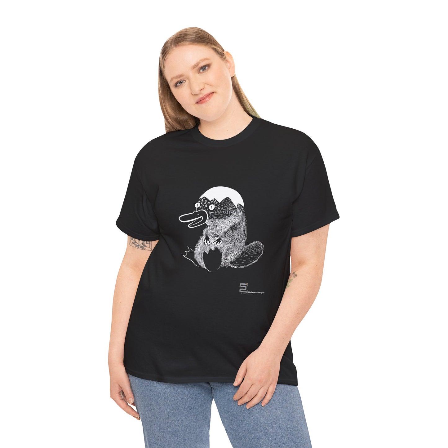 (AUSTRALIA only) Feral Platypus Unisex Heavy Cotton Tee