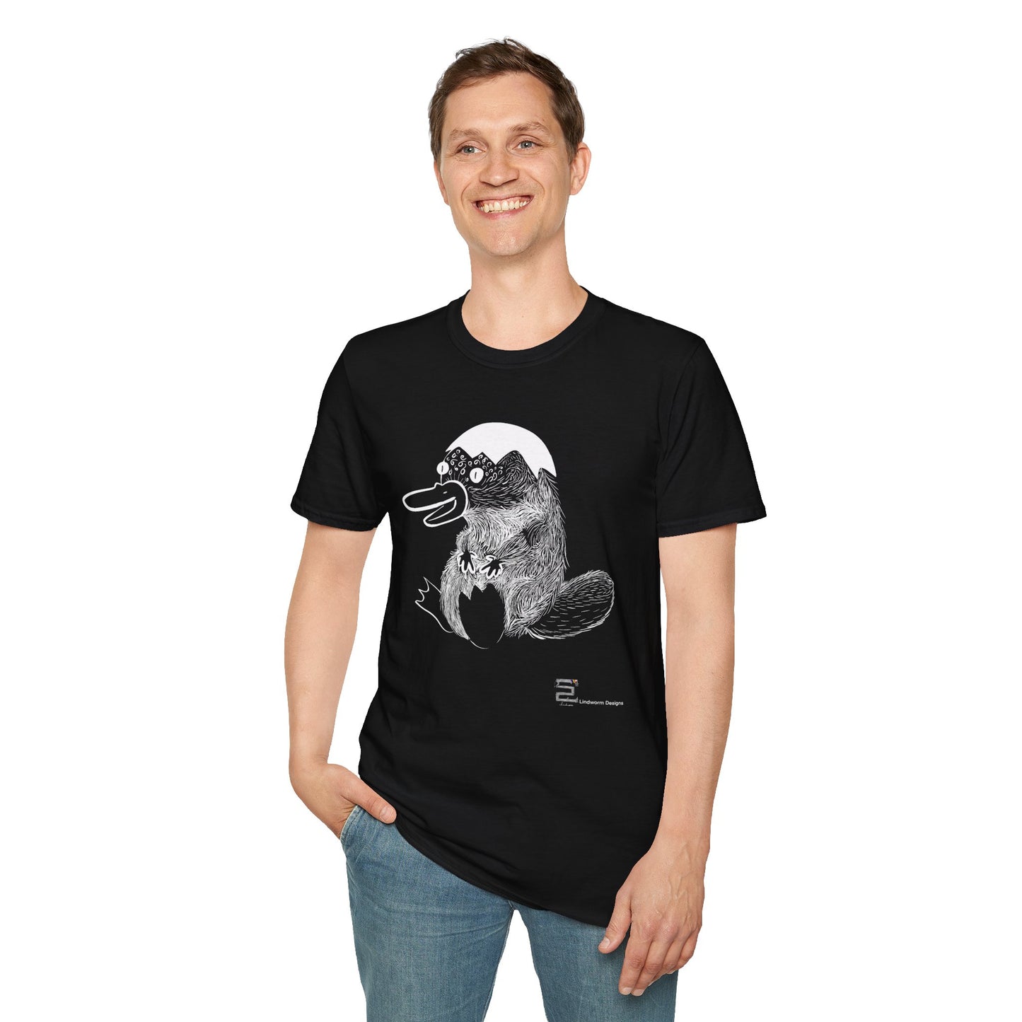 (EUROPE only) Feral Platypus Unisex Softstyle T-Shirt