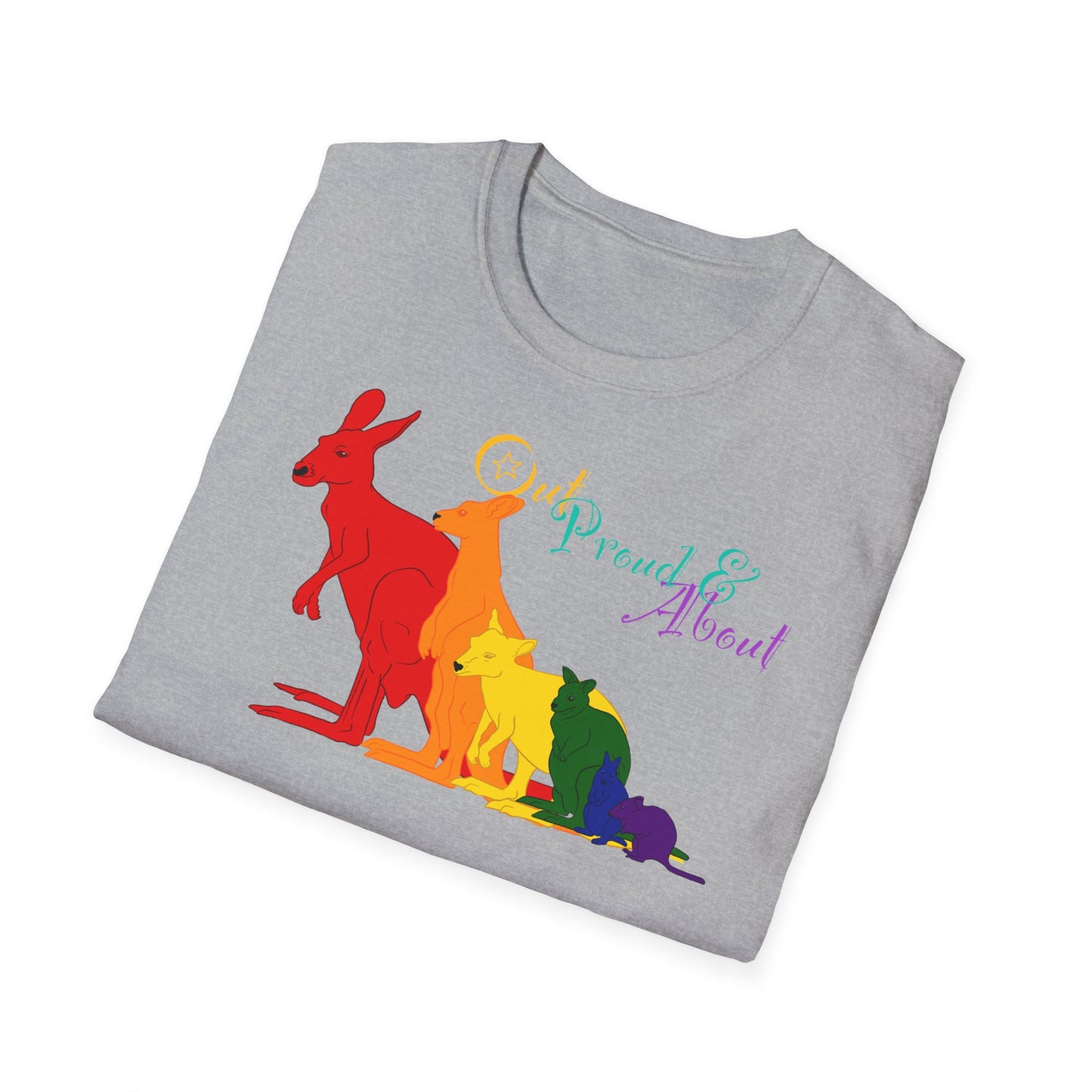 (EUROPE only) Pride Roos Unisex Softstyle T-Shirt