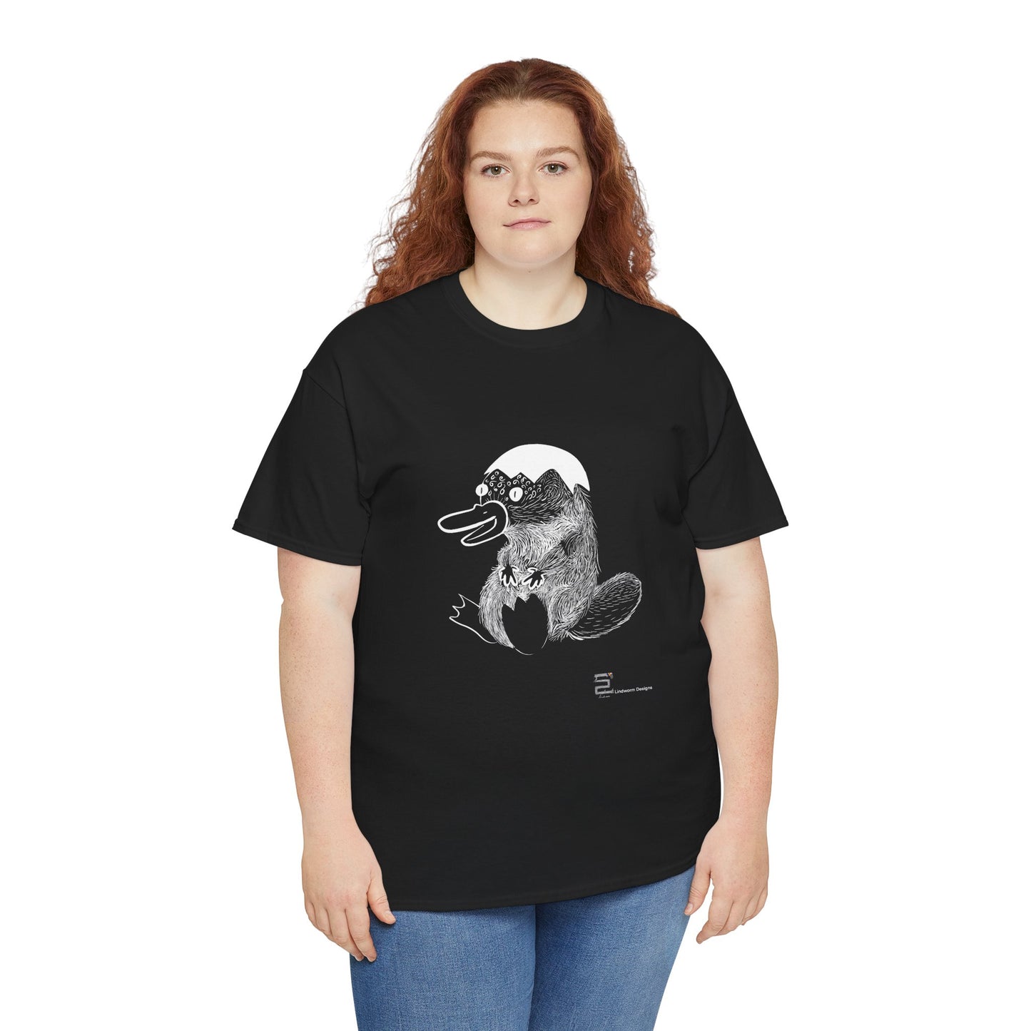 (AUSTRALIA only) Feral Platypus Unisex Heavy Cotton Tee
