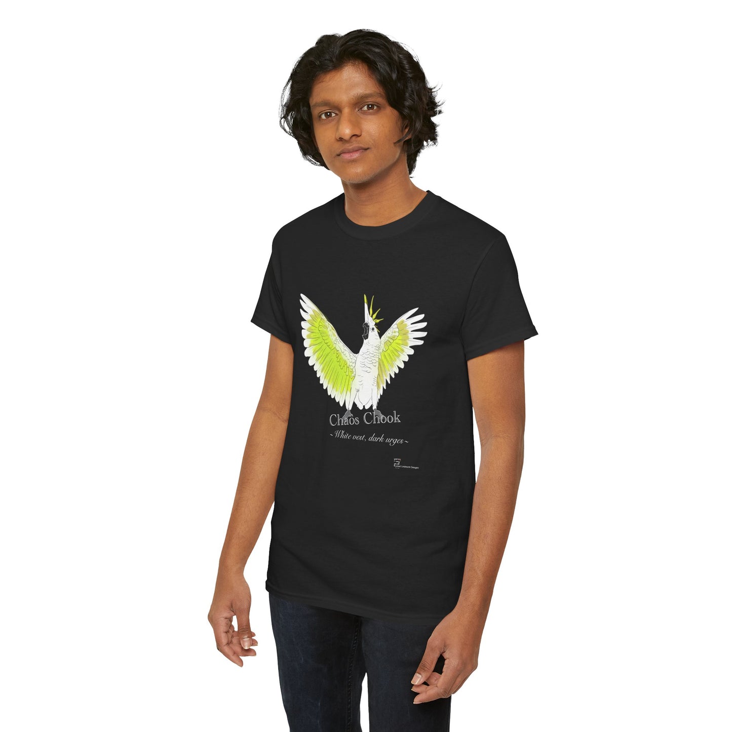 (AUSTRALIA only) Chaos Chook Unisex Heavy Cotton Tee