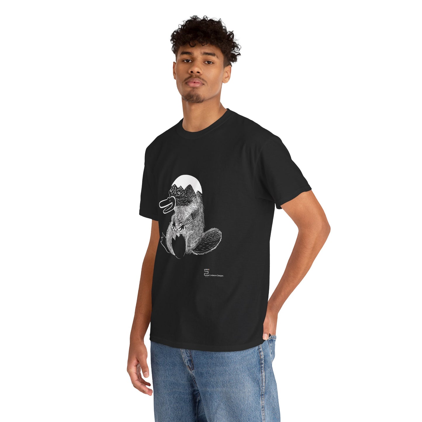 (AUSTRALIA only) Platypus Unisex Heavy Cotton Tee