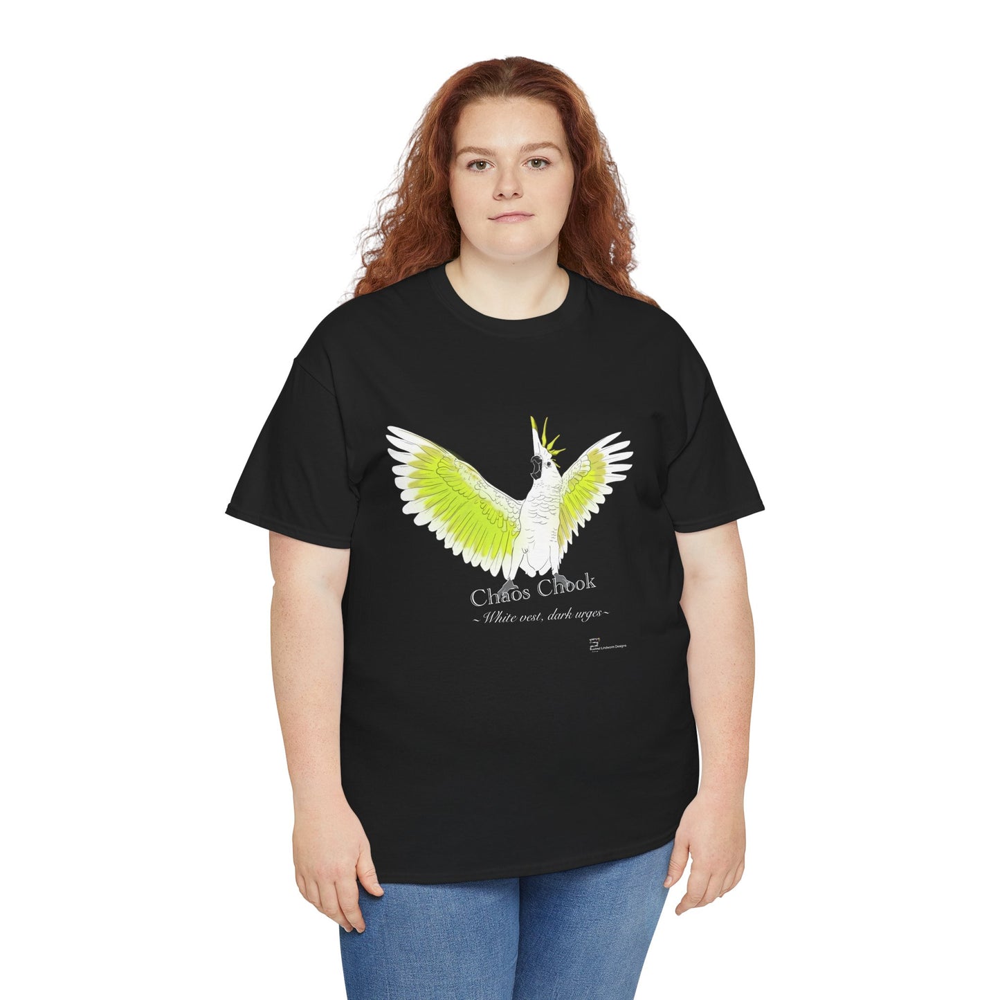 (AUSTRALIA only) Chaos Chook Unisex Heavy Cotton Tee