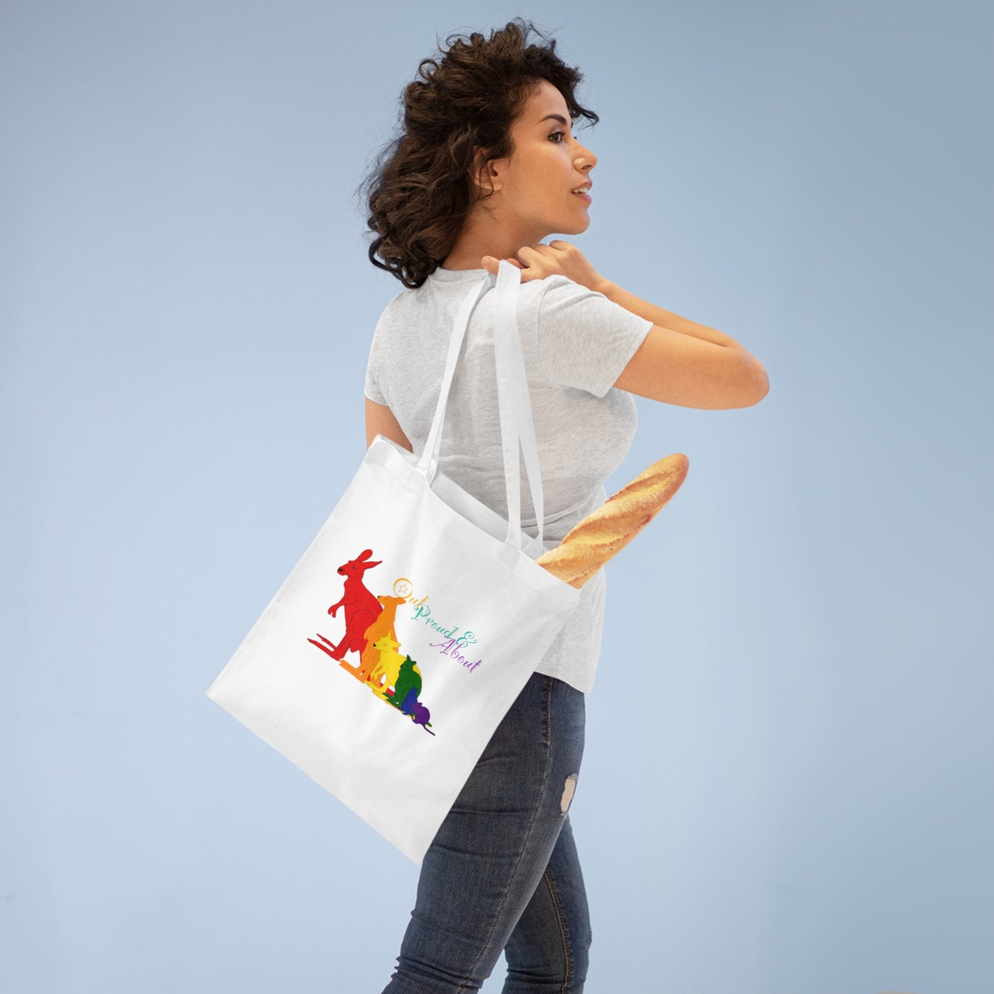 (Europe only) Out Proud and About Cotton Tote Bag