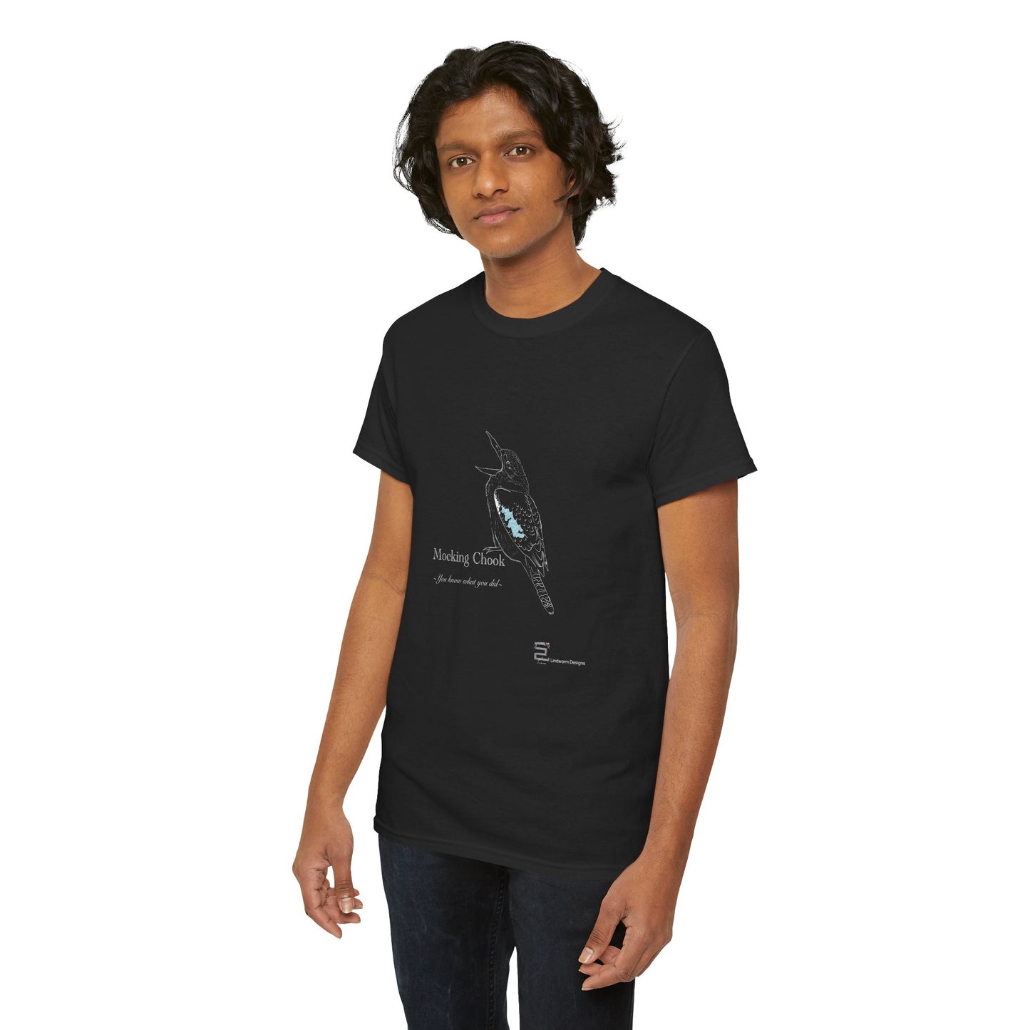 (AUSTRALIA only) Mocking Chook Unisex Heavy Cotton Tee