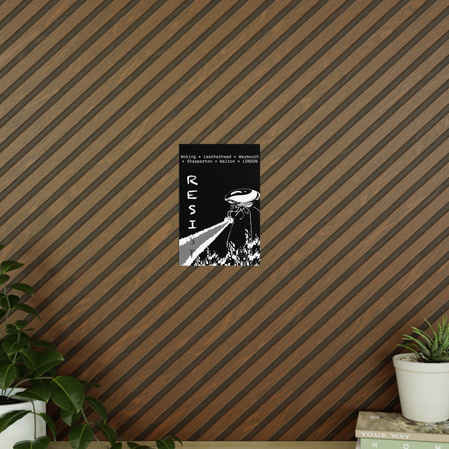 (EU only) War of the Worlds Heat Ray Din A4 Poster