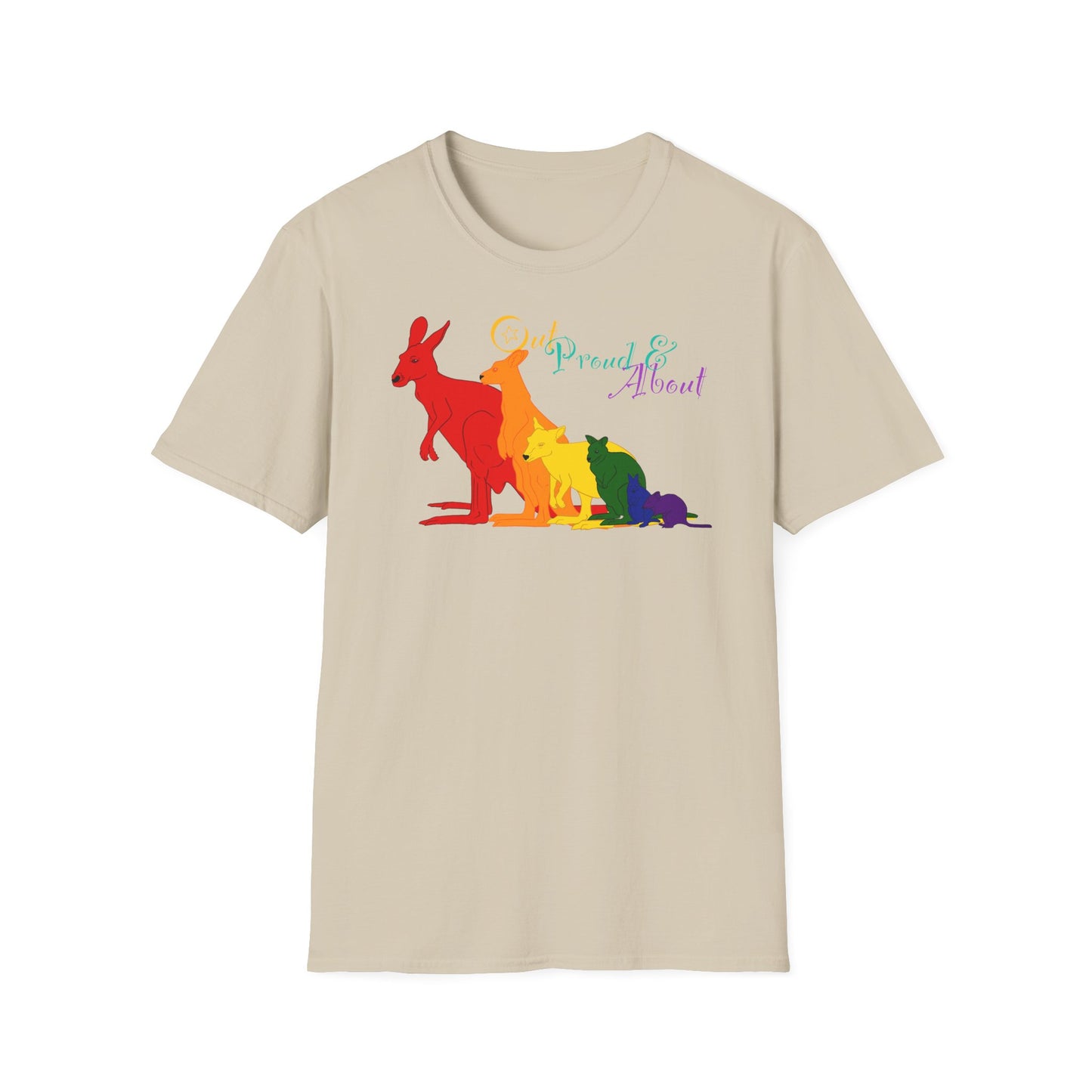 (EUROPE only) Pride Roos Unisex Softstyle T-Shirt