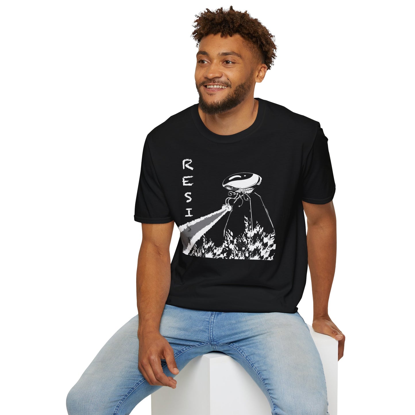 (EUROPE only) War of the Worlds Heat Ray Unisex Softstyle T-Shirt
