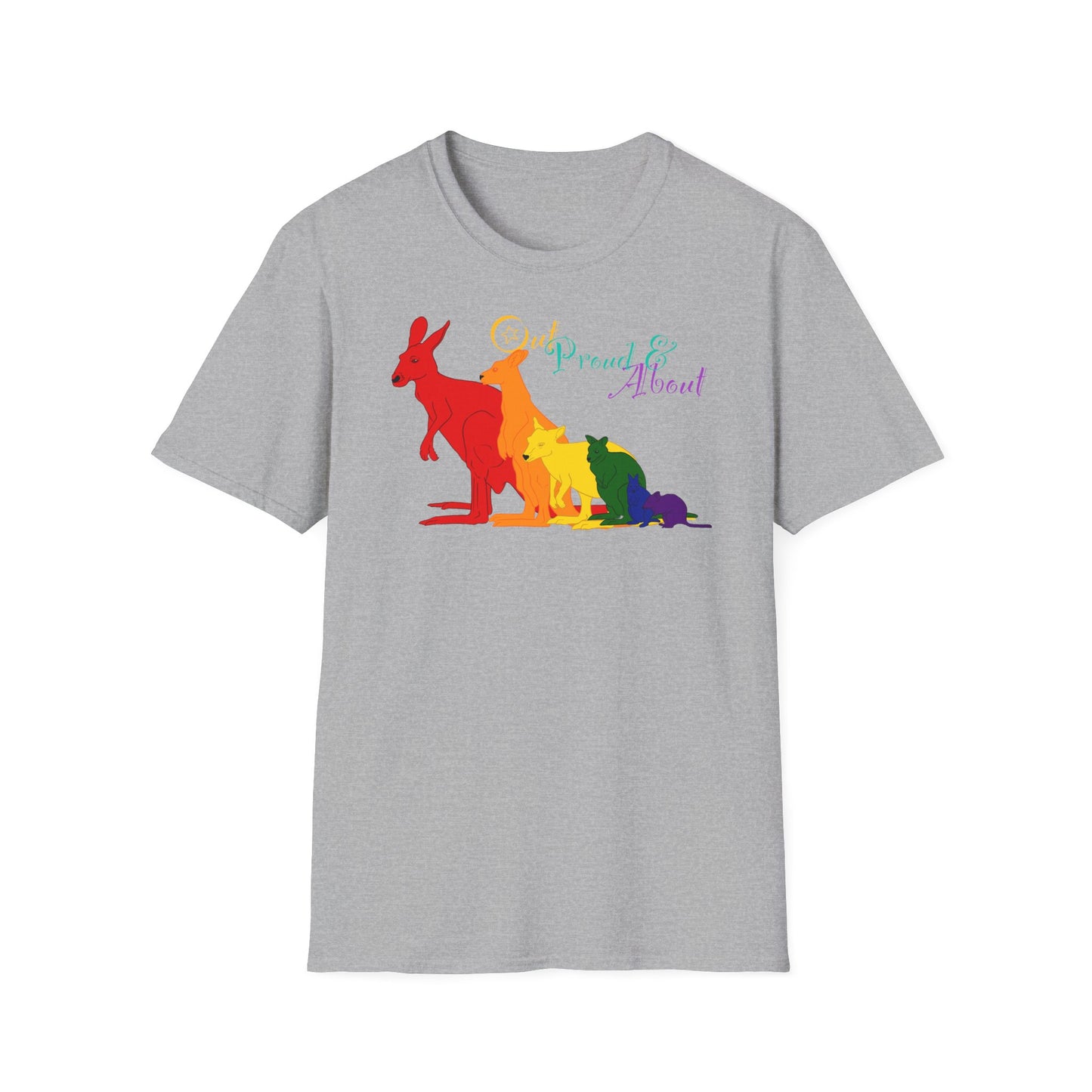 (EUROPE only) Pride Roos Unisex Softstyle T-Shirt