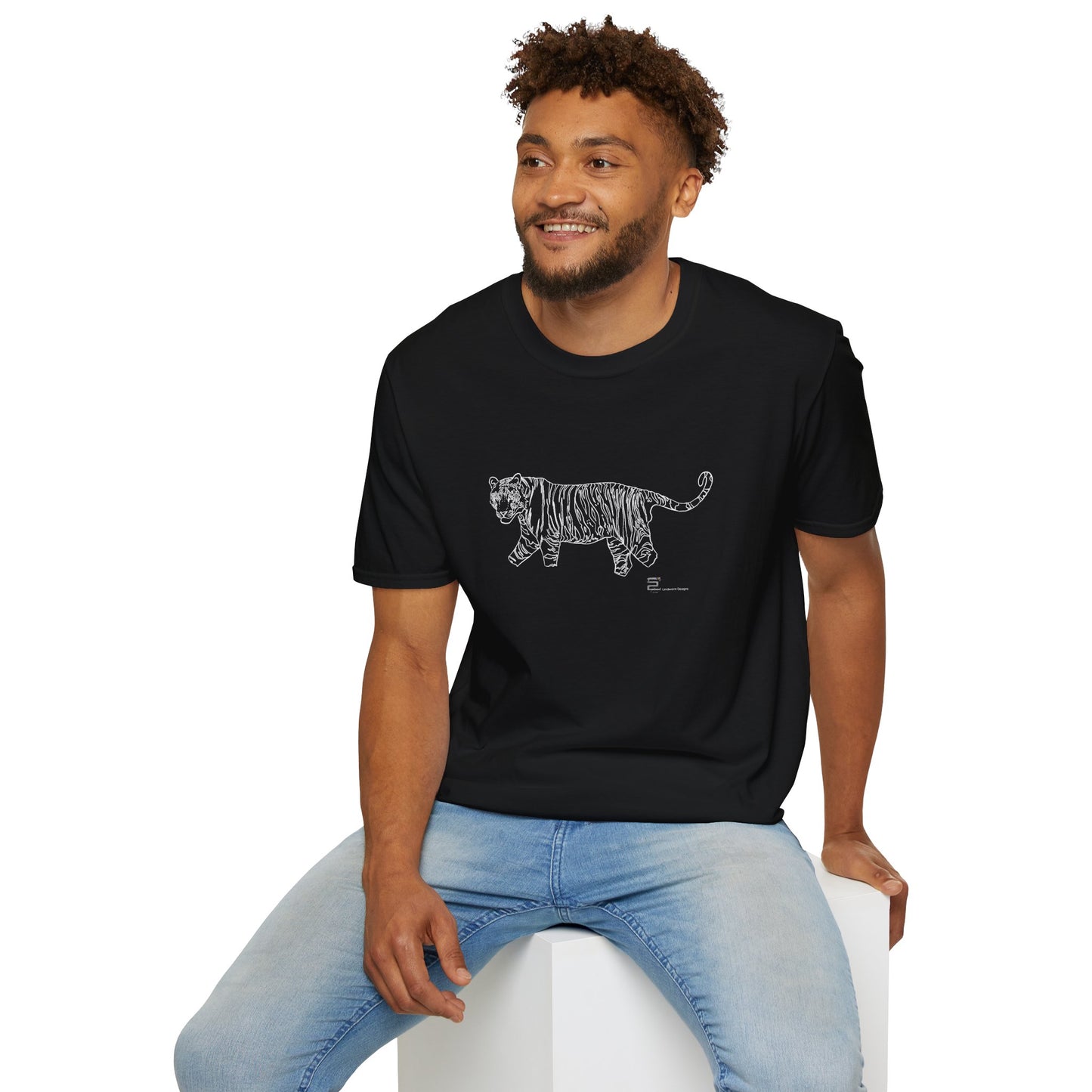 (EUROPE only) Tiger Unisex Softstyle T-Shirt