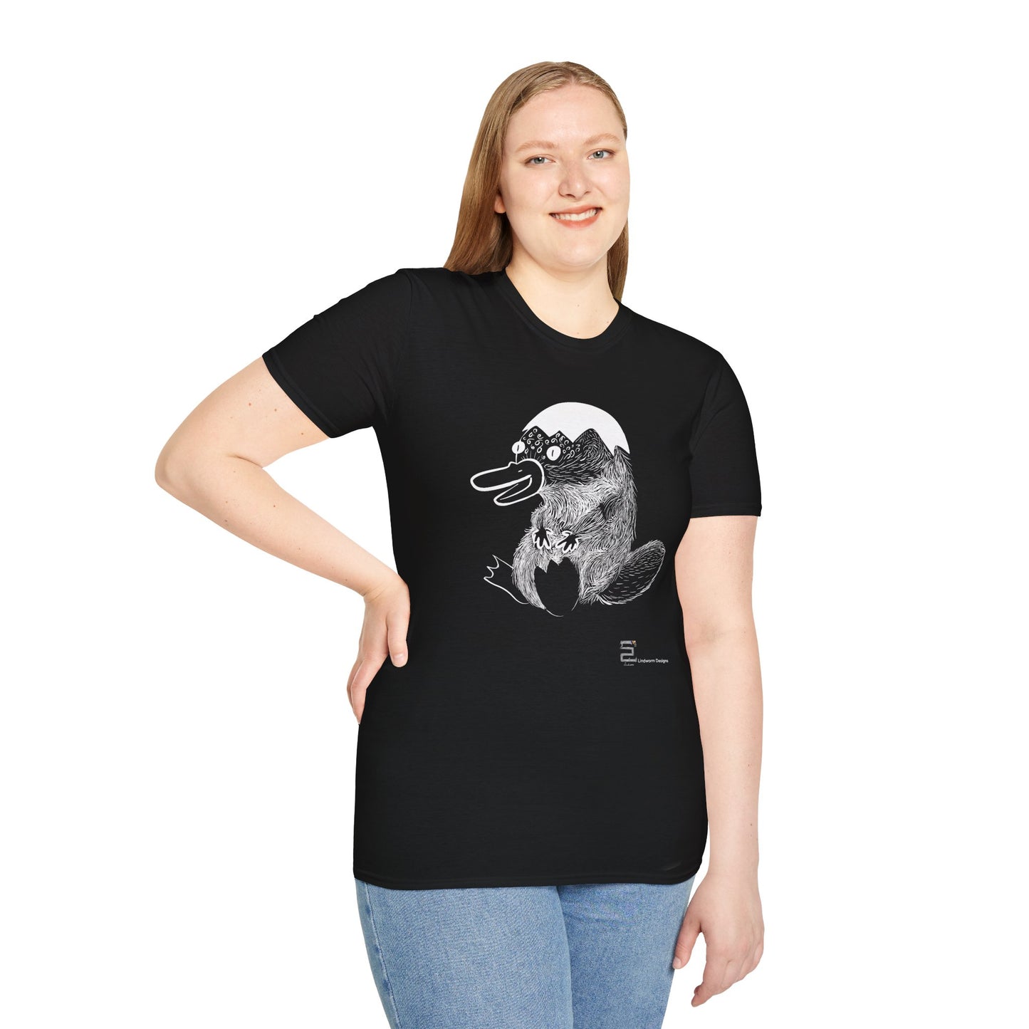 (EUROPE only) Feral Platypus Unisex Softstyle T-Shirt
