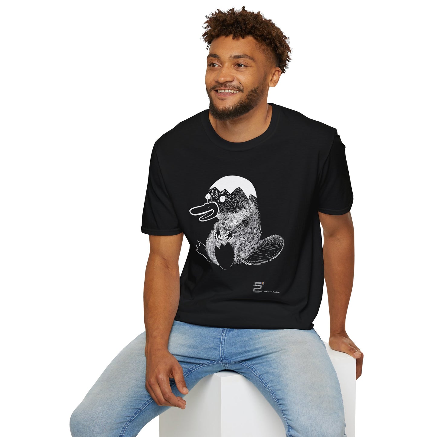 (EUROPE only) Feral Platypus Unisex Softstyle T-Shirt