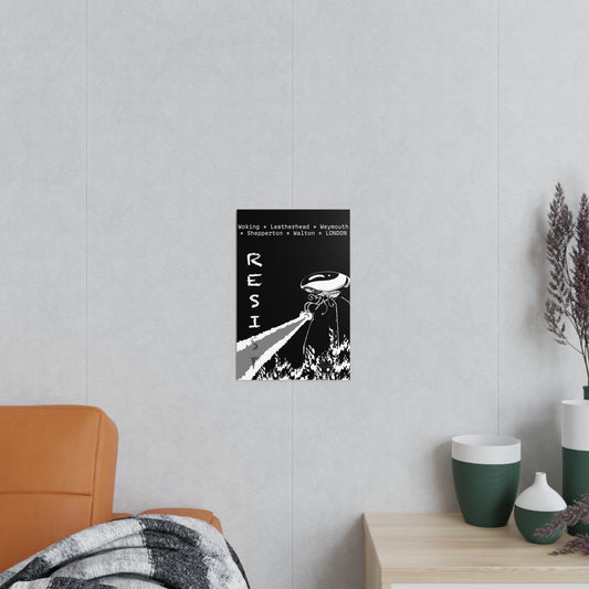 (EU only) War of the Worlds Heat Ray Din A4 Poster