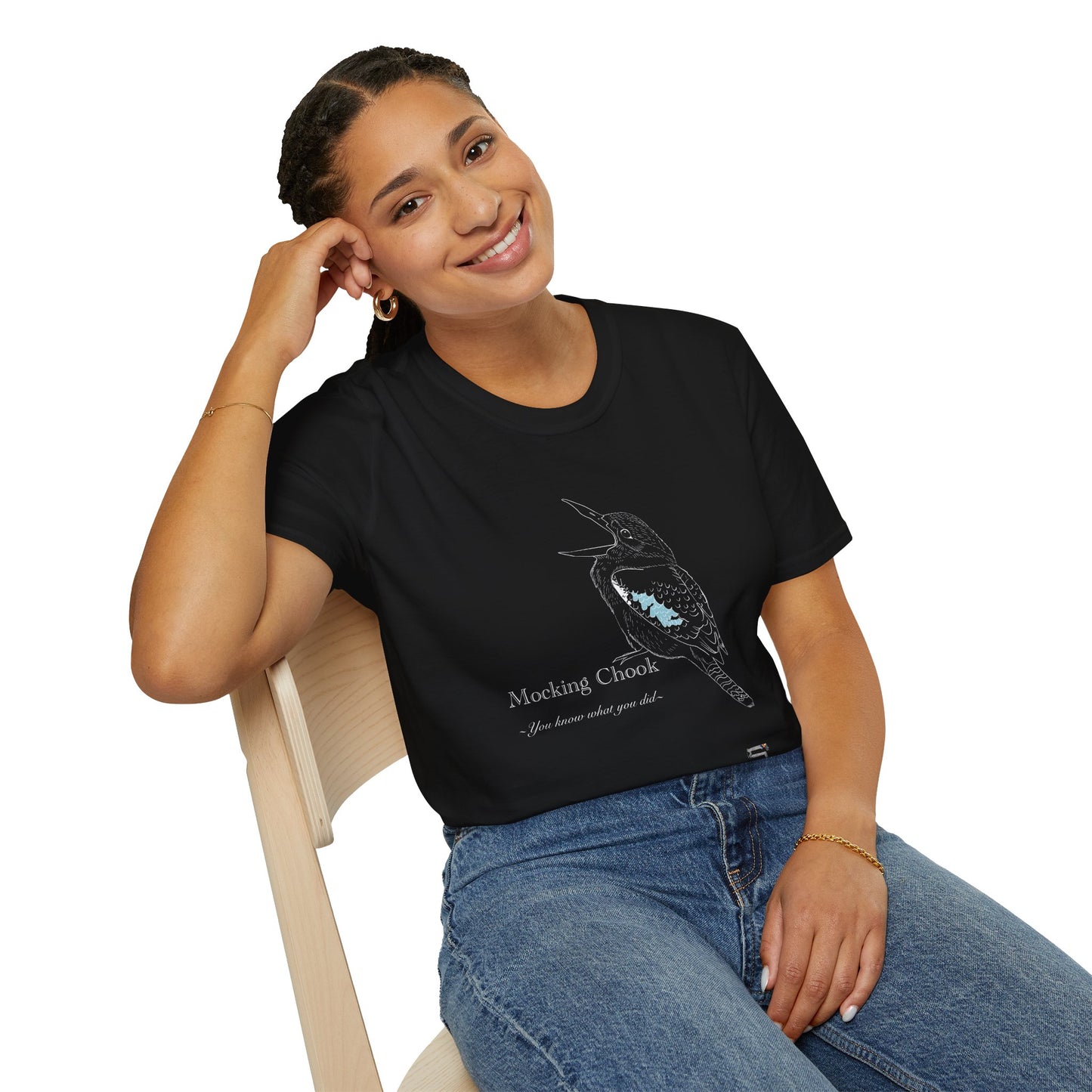 (EUROPE only) Mocking Chook Unisex Softstyle T-Shirt