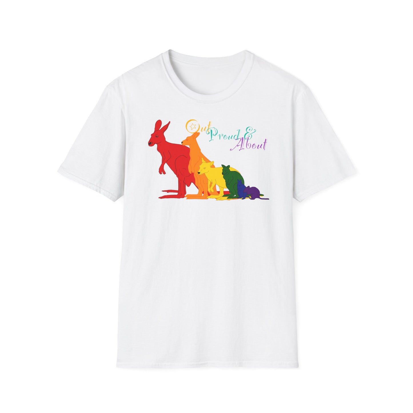 (EUROPE only) Pride Roos Unisex Softstyle T-Shirt